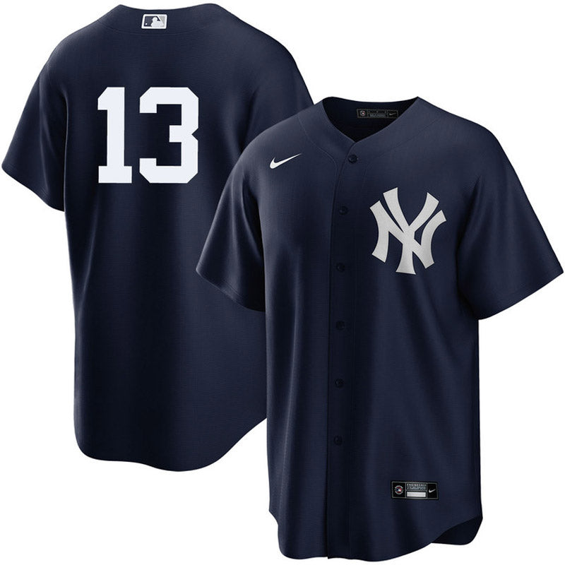 Youth New York Yankees Alex Rodriguez Replica Alternate Jersey - Navy - Sports Wear Jersey - PersonalJerseys