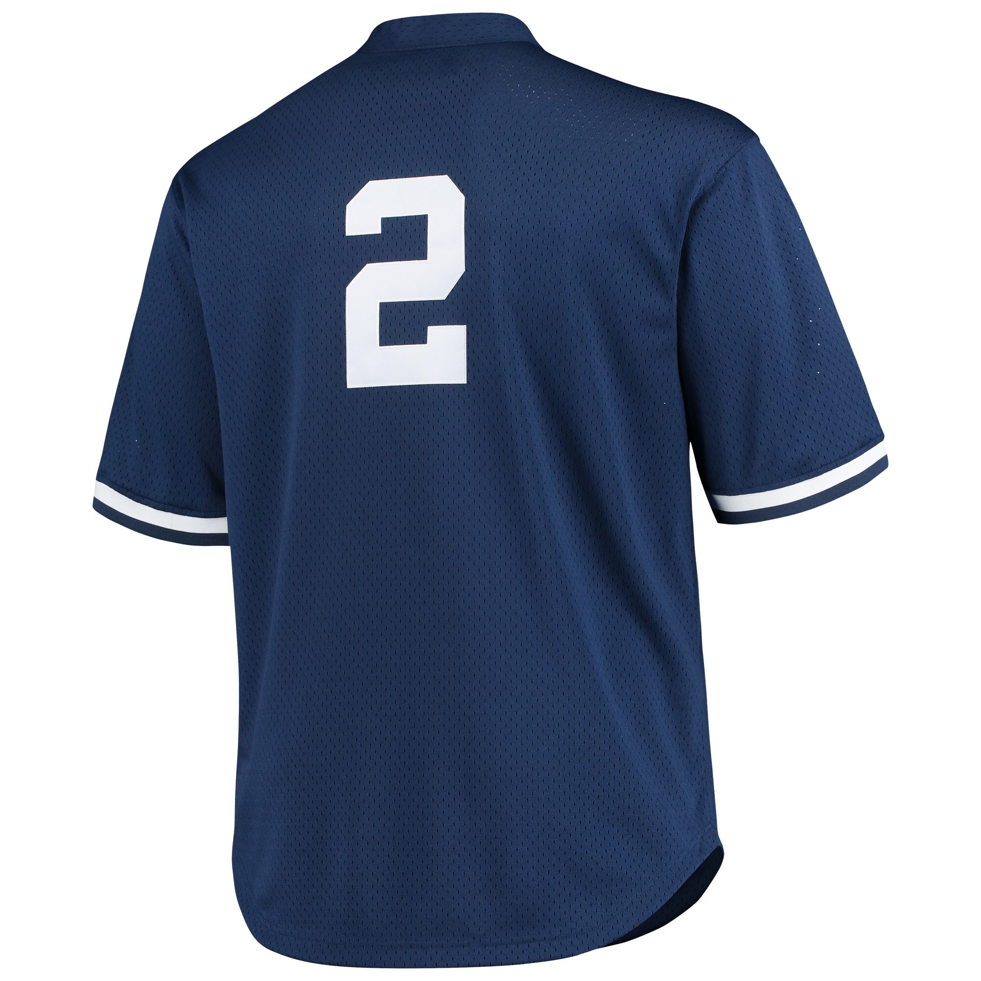 Derek Jeter New York Yankees Mitchell & Ness Big & Tall Batting Practice Replica Player Jersey - Navy - PersonalJerseys