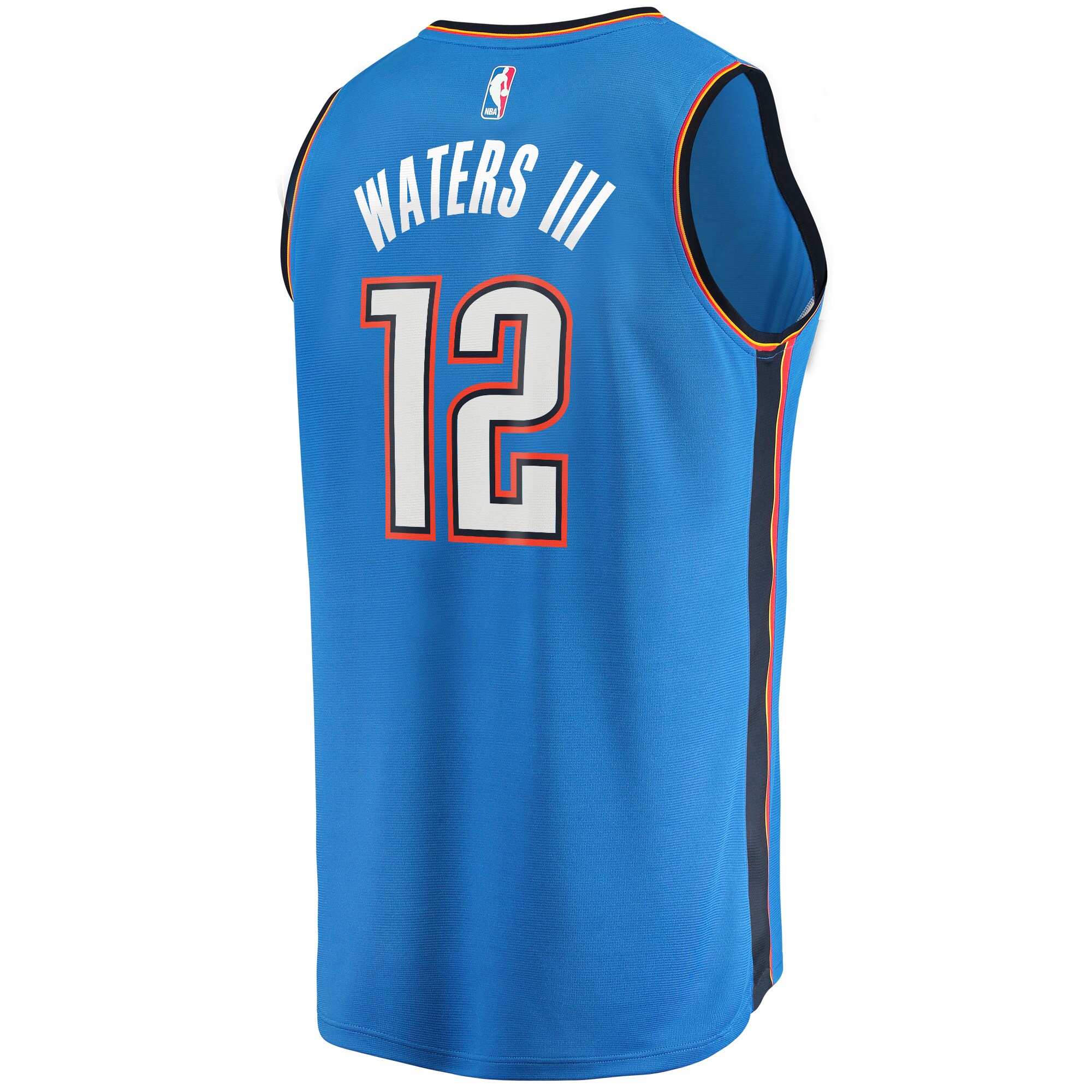 Lindy Waters III Oklahoma City Thunder Fanatics Branded Youth Fast Break Player Jersey - Icon Edition - Blue - PersonalJerseys