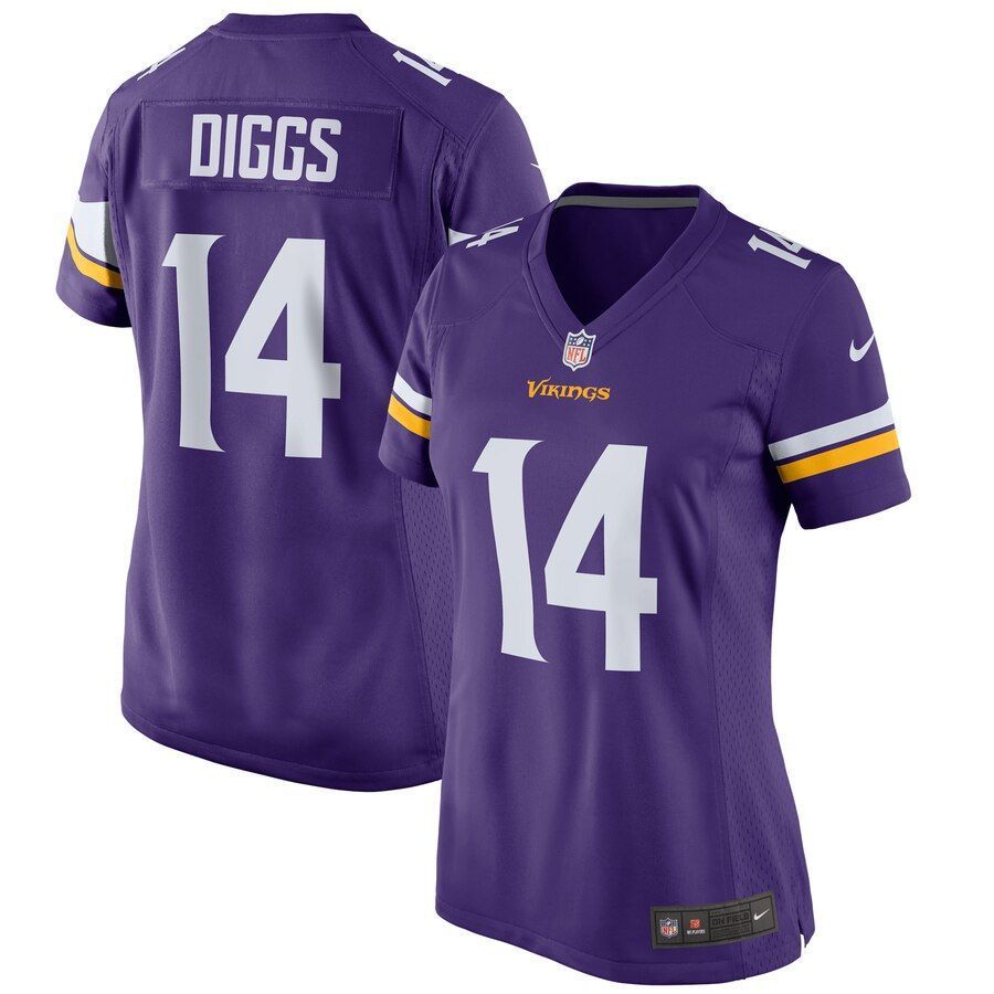 Stefon Diggs Minnesota Vikings Women's Game Jersey - Purple - Friend Lounge Store - Shop for All Things Jerseys Sports - PersonalJerseys