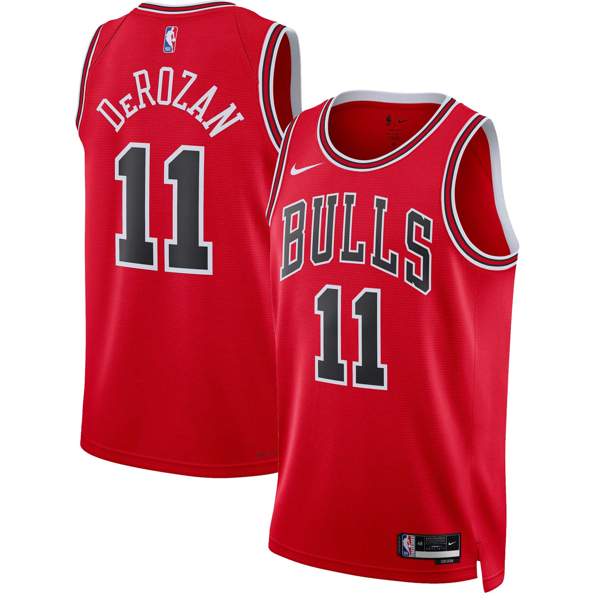 DeMar DeRozan Chicago Bulls Nike Unisex Swingman Jersey - Association Edition - Red - PersonalJerseys