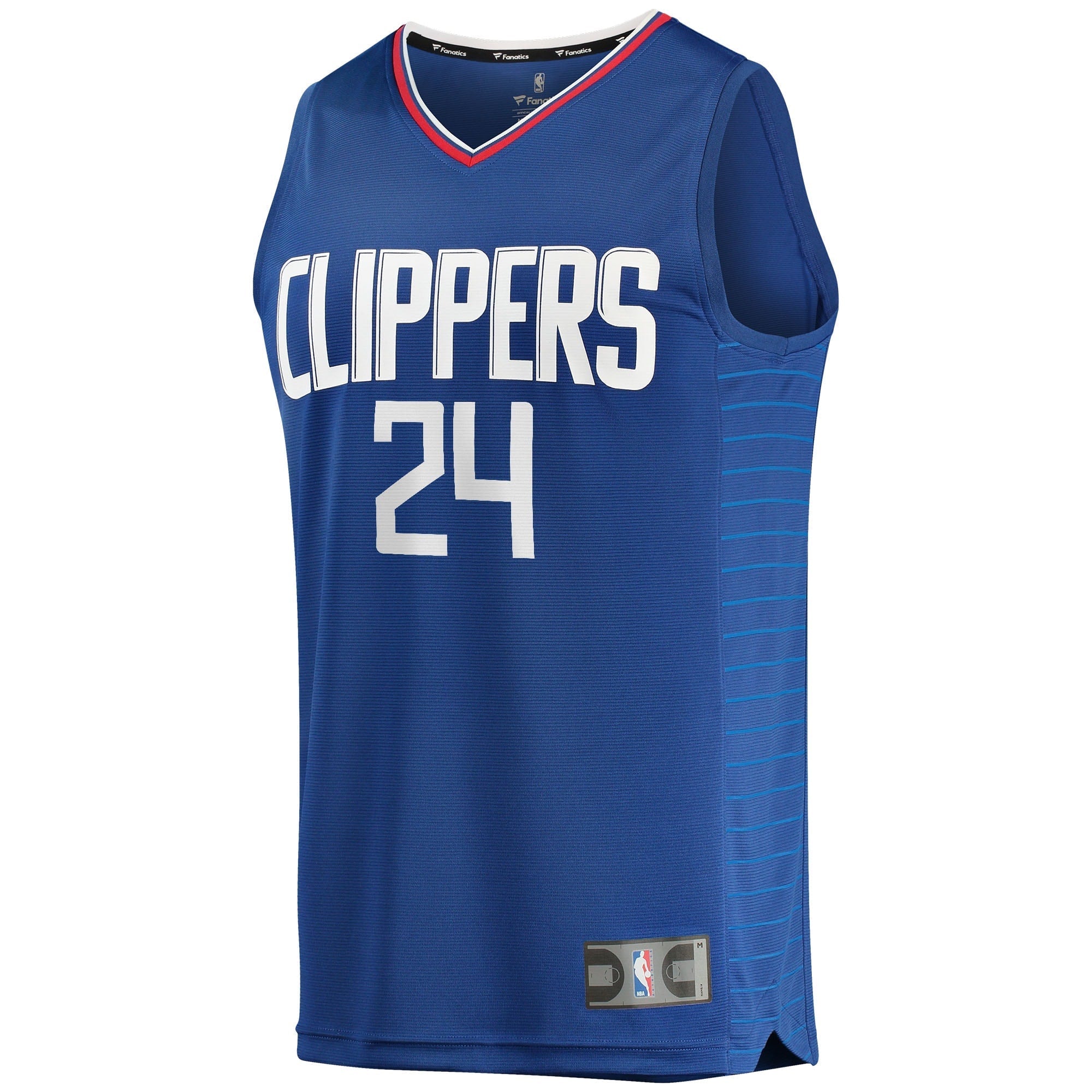 Youth Fanatics Branded Norman Powell Royal LA Clippers 2021/22 Fast Break Replica Jersey - Icon Edition - PersonalJerseys
