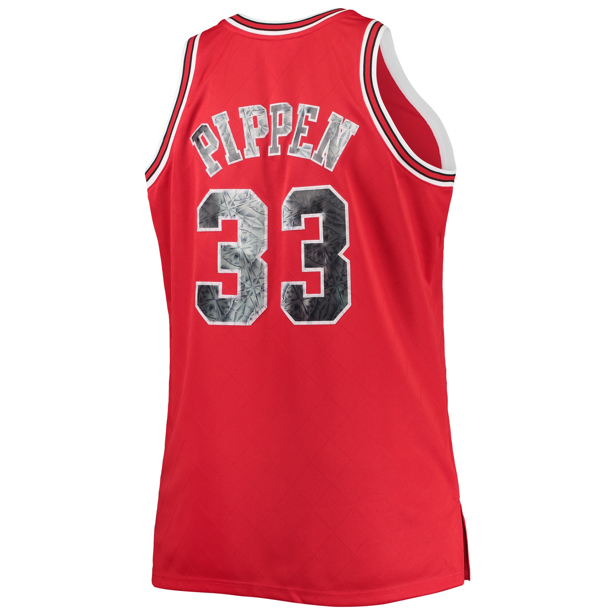 Scottie Pippen Chicago Bulls Mitchell &Ness Big &Tall 1997-98 NBA 75th Anniversary Diamond Swingman Jersey - Red - PersonalJerseys