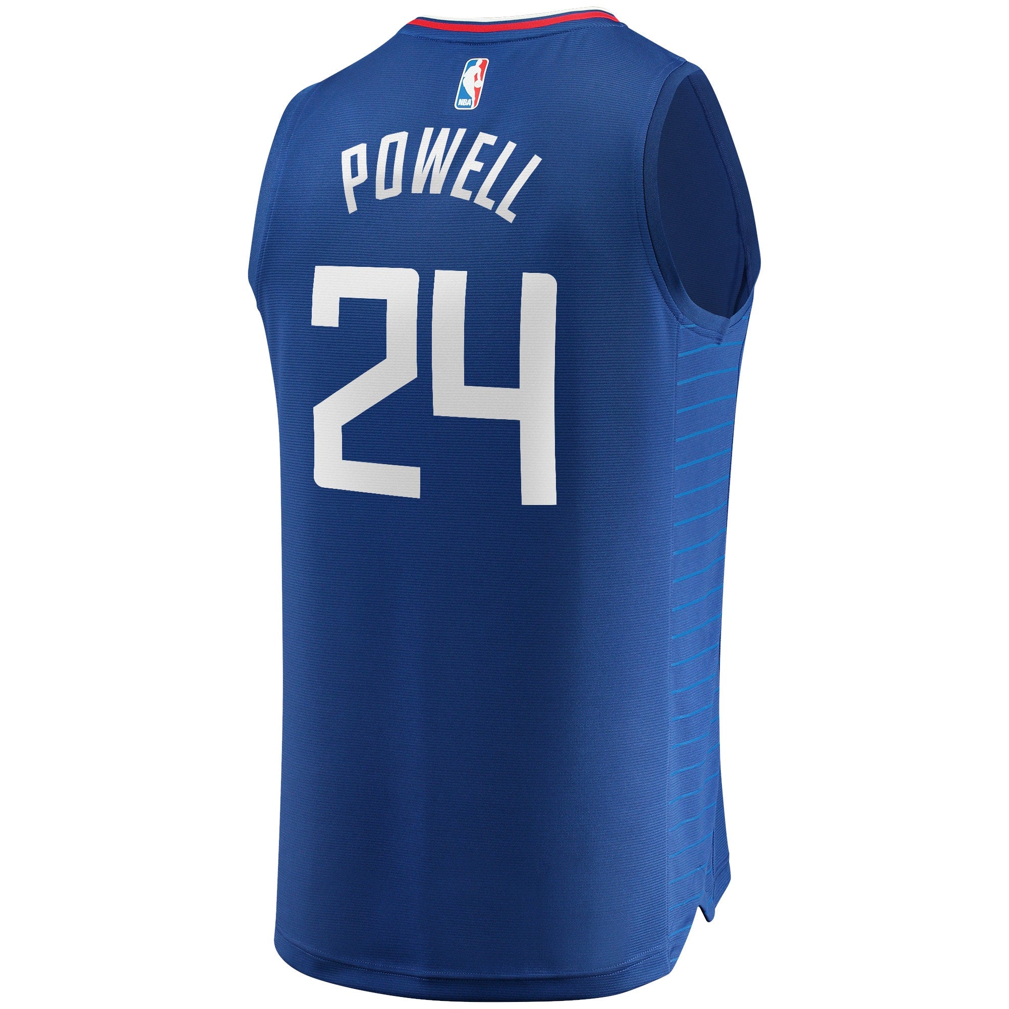 Youth Fanatics Branded Norman Powell Royal LA Clippers 2021/22 Fast Break Replica Jersey - Icon Edition - PersonalJerseys