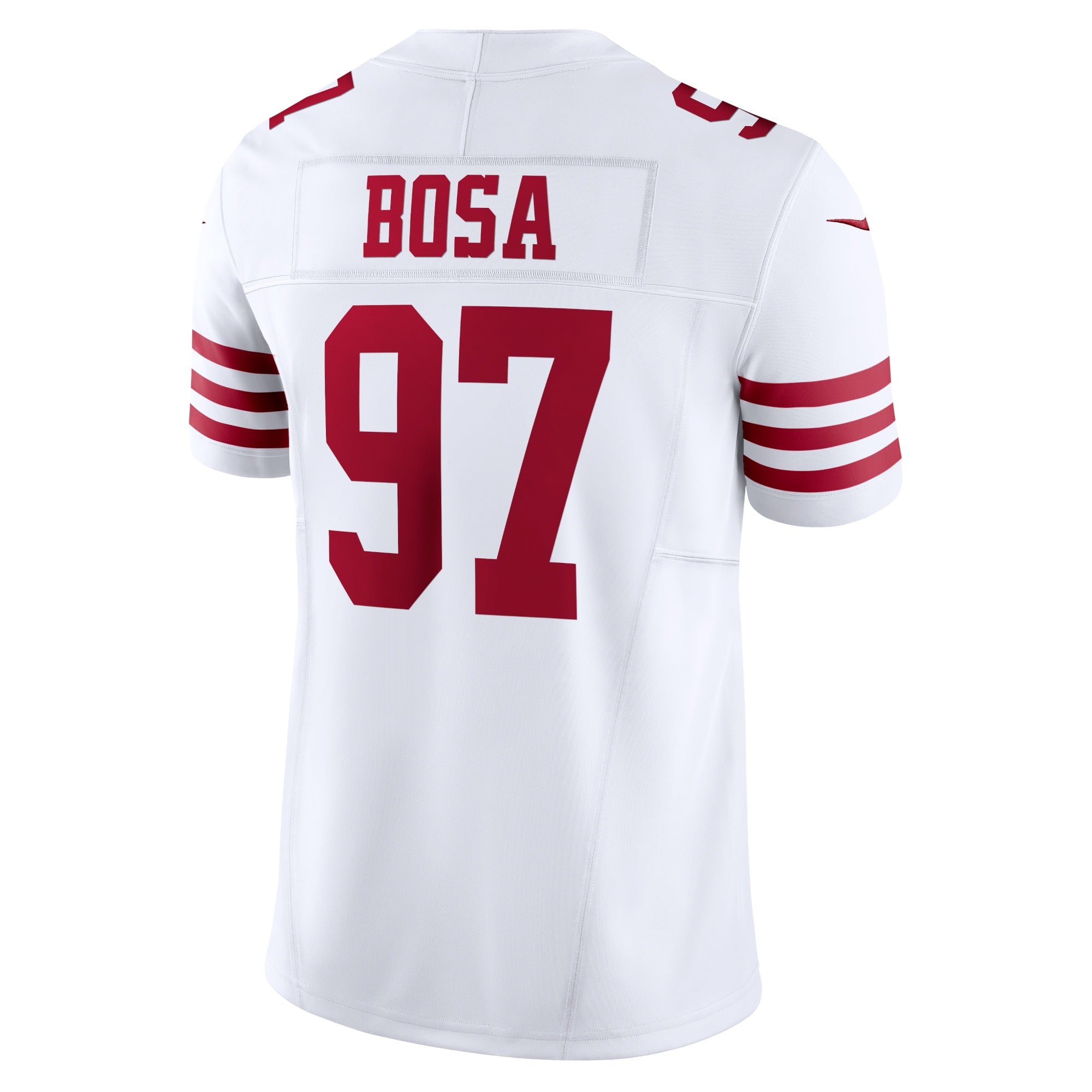 Men's Nike Nick Bosa White San Francisco 49ers  Vapor F.U.S.E. Limited Jersey - PersonalJerseys