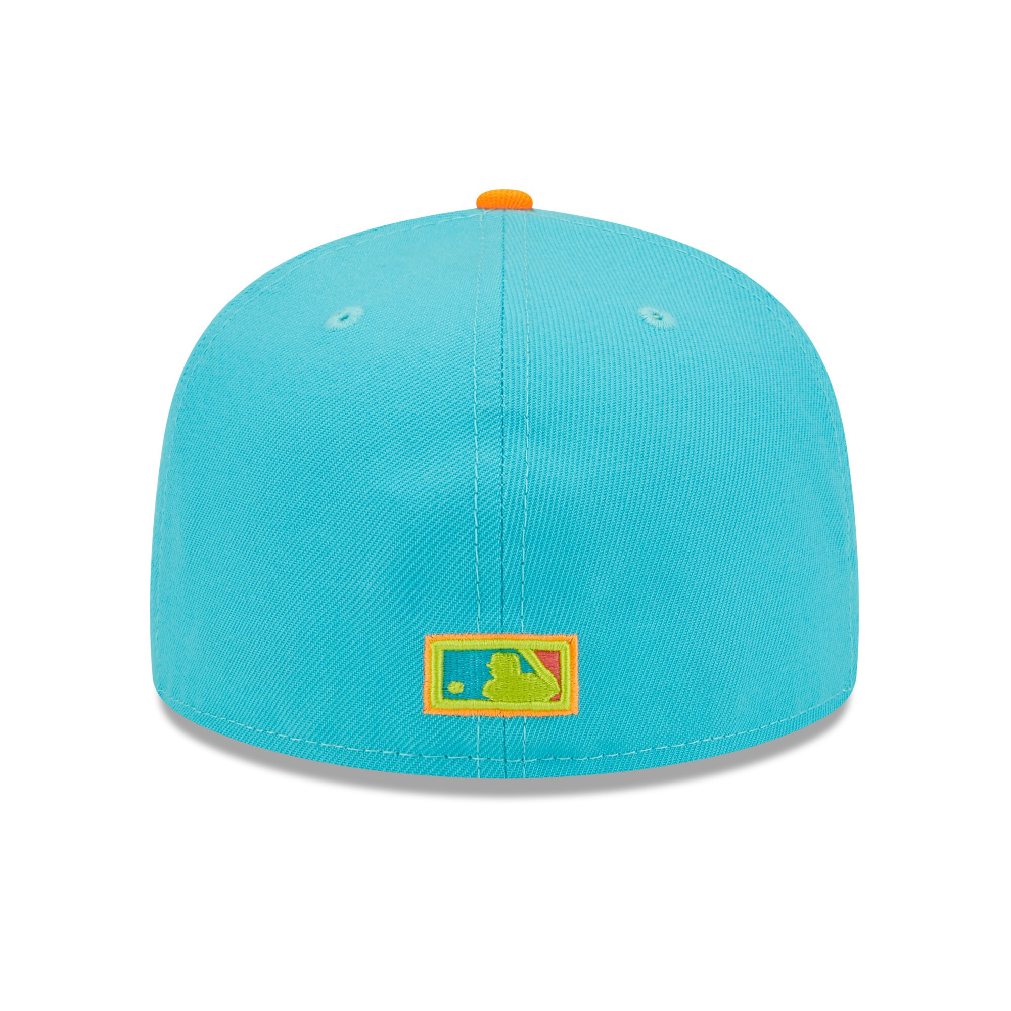 New York Yankees New Era Vice Highlighter 59FIFTY Fitted Hat - Blue/Orange - PersonalJerseys