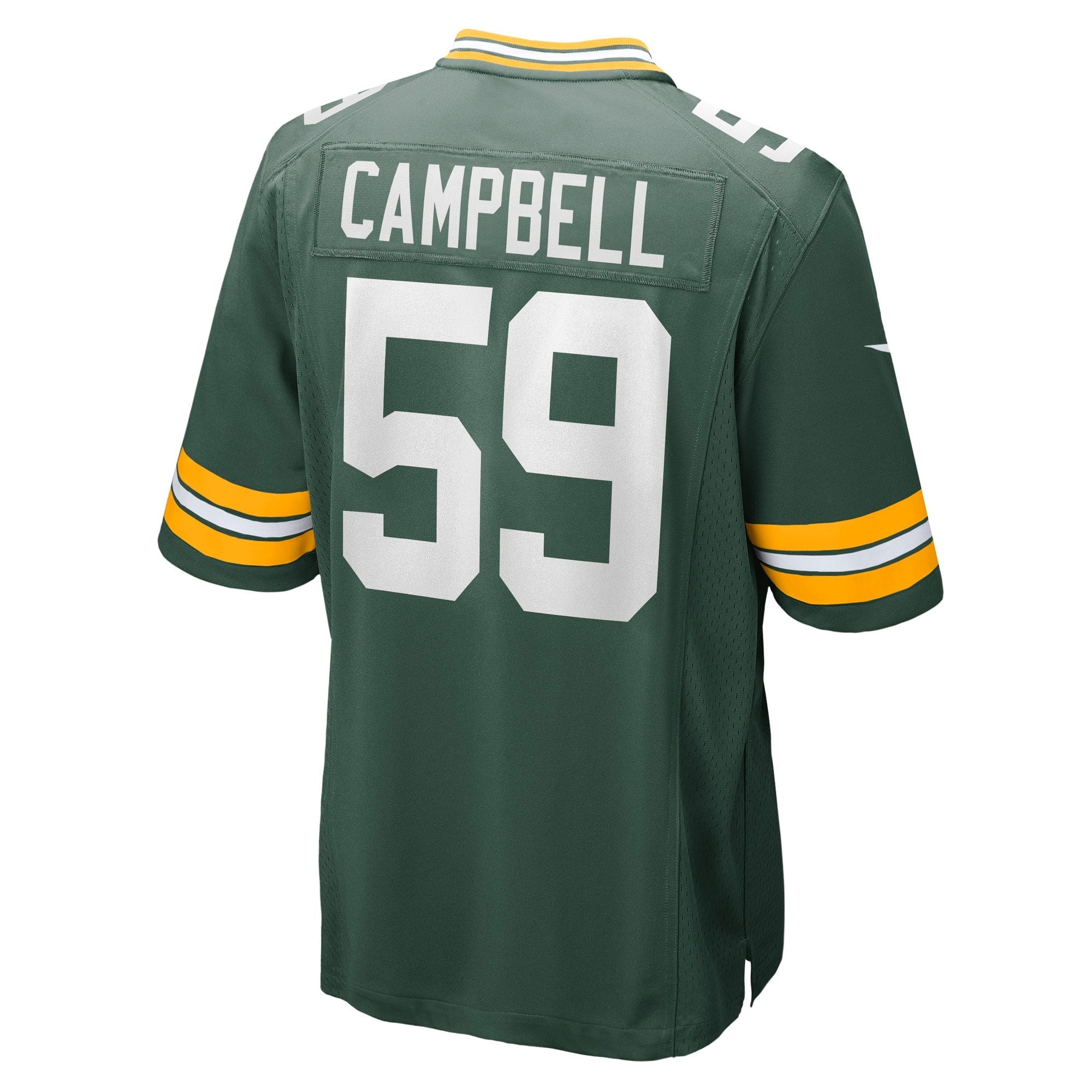 Men's Nike De'Vondre Campbell Green Green Bay Packers Game Jersey - PersonalJerseys