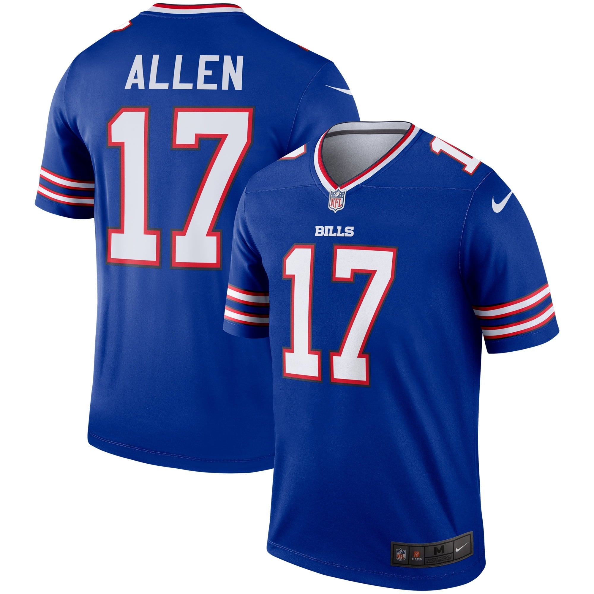 Men's Nike Josh Allen Royal Buffalo Bills Legend Jersey - PersonalJerseys