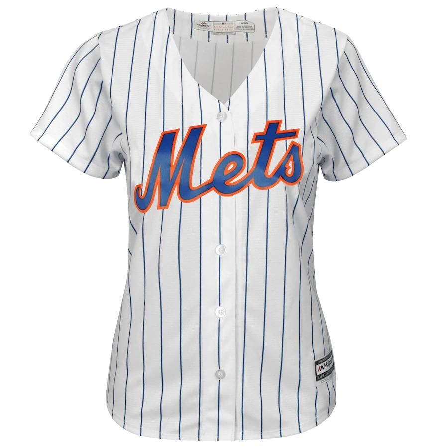 Mike Piazza New York Mets Majestic Women's Home Cool Base Player Jersey - White Royal - Friend Lounge Store - Shop for All Things Jerseys Sports - PersonalJerseys