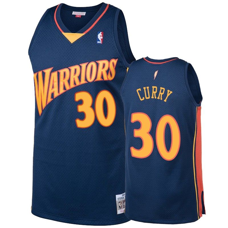 Golden State Warriors #30 Stephen Curry Navy 2009-10 Hardwood Classics Jersey - Friend Lounge Store - Shop for All Things Jerseys Sports - PersonalJerseys