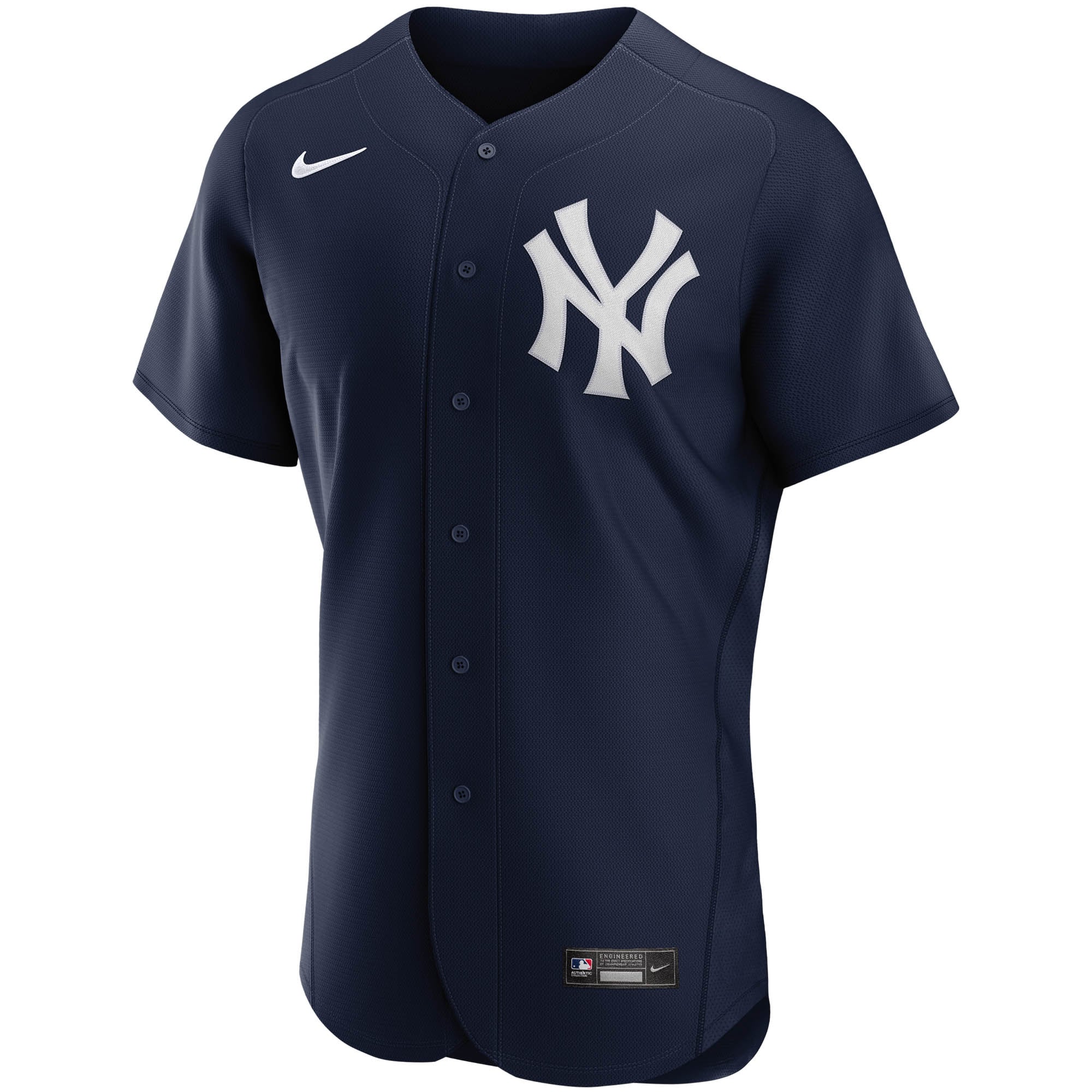 New York Yankees Nike Alternate Authentic Team Jersey - Navy - PersonalJerseys