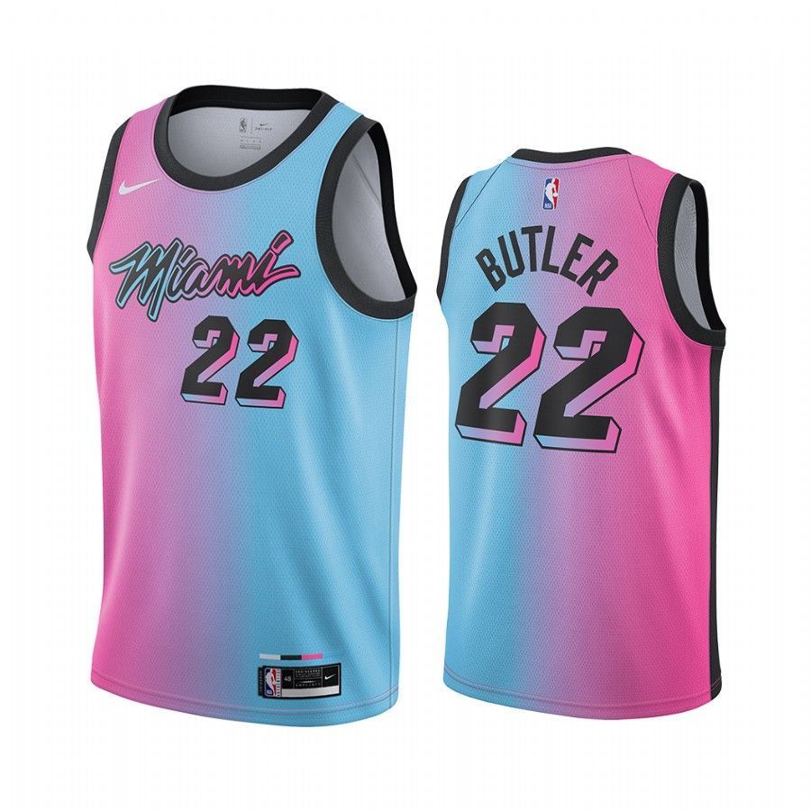 Jimmy Butler Miami Heat Blue Pick City Edition Vice 2020-21 Jersey - Friend Lounge Store - Shop for All Things Jerseys Sports - PersonalJerseys