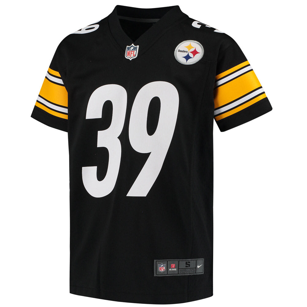 Youth Pittsburgh Steelers Minkah Fitzpatrick Game Jersey Black - Sports Wear Jersey - PersonalJerseys