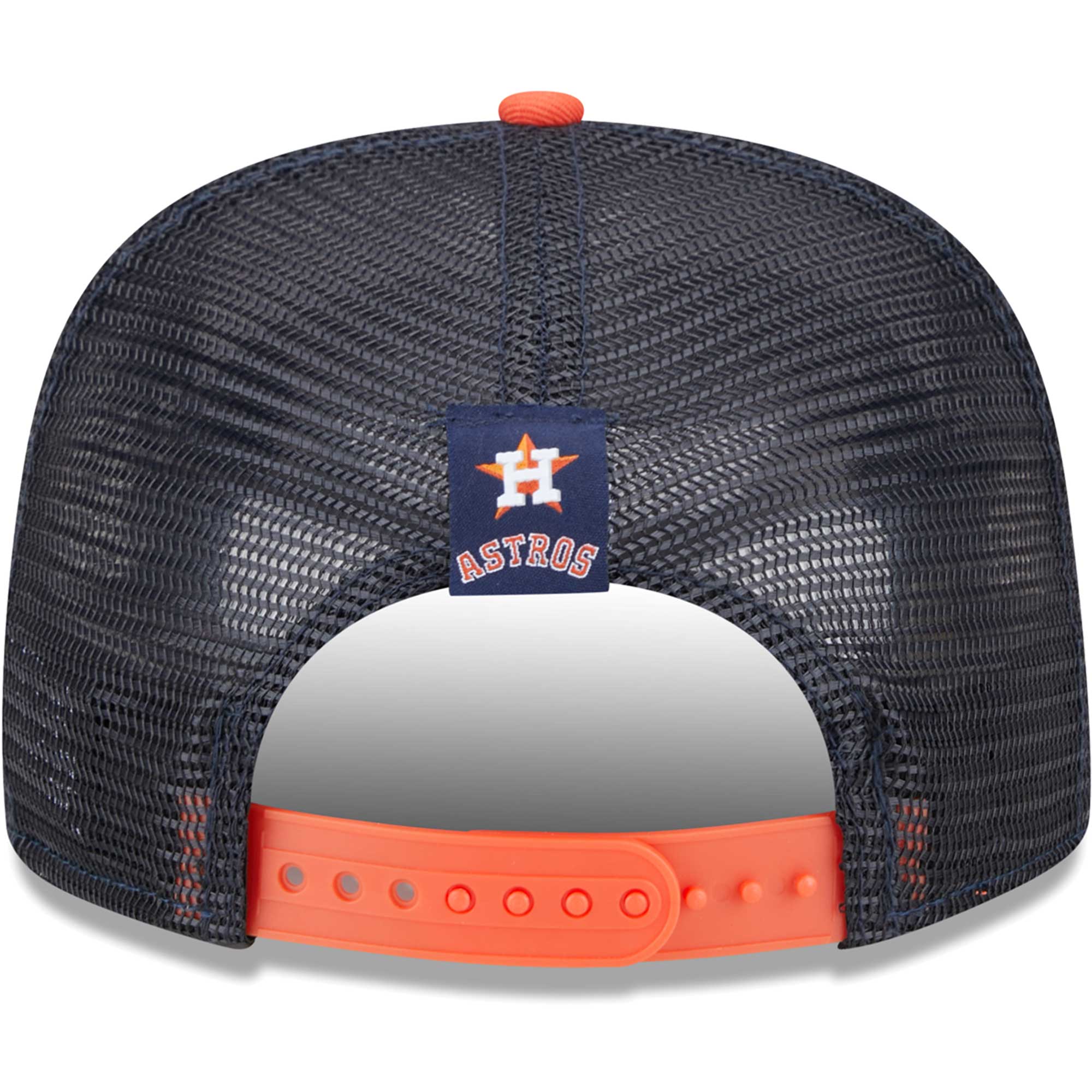 Houston Astros New Era Speed Golfer Trucker Snapback Hat - Navy - PersonalJerseys