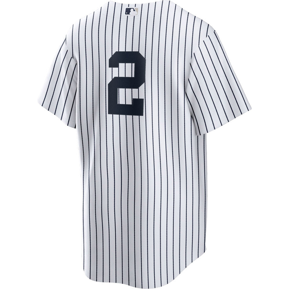 Youth New York Yankees Derek Jeter Replica Home Jersey - White - PersonalJerseys