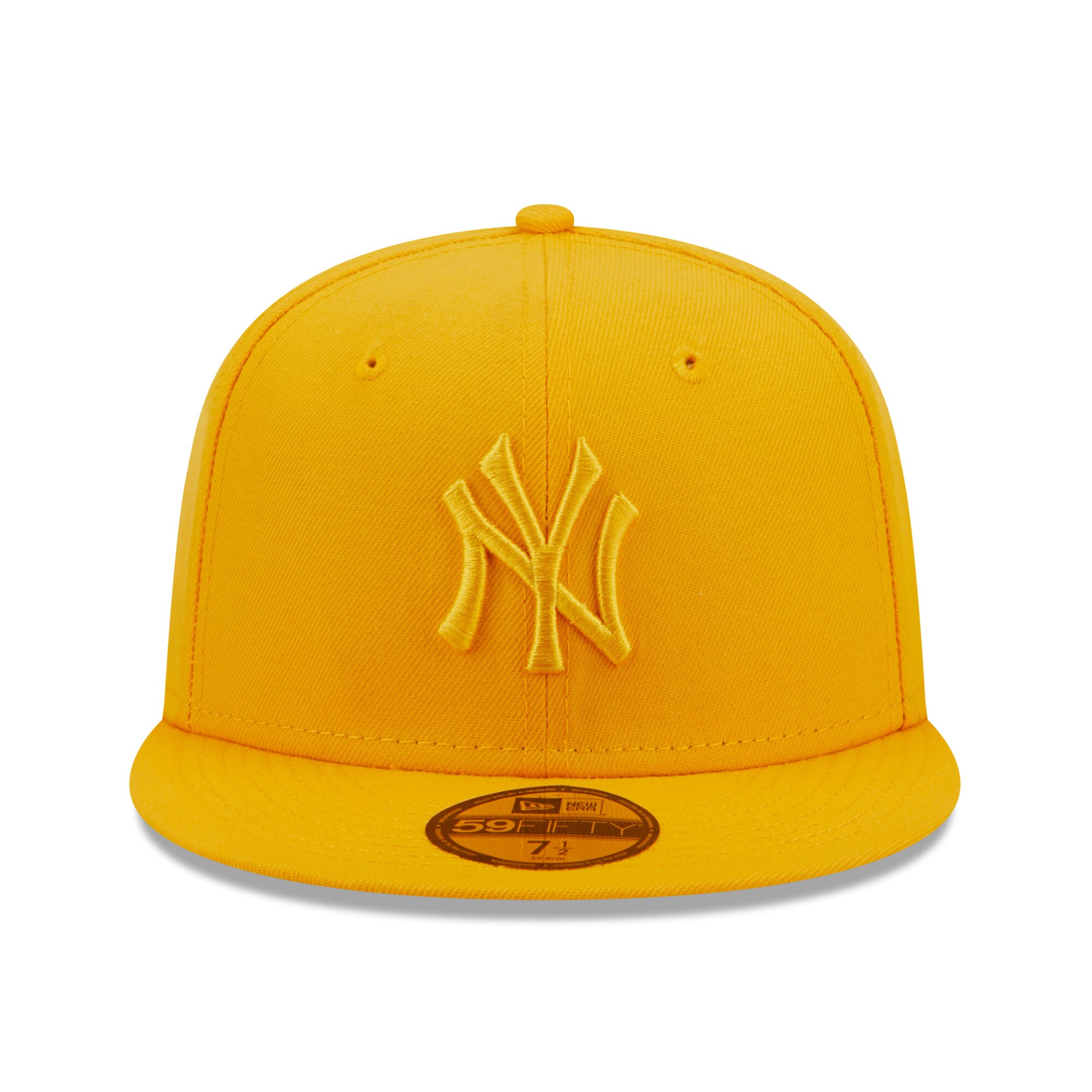 New York Yankees New Era Tonal 59FIFTY Fitted Hat - Gold - PersonalJerseys