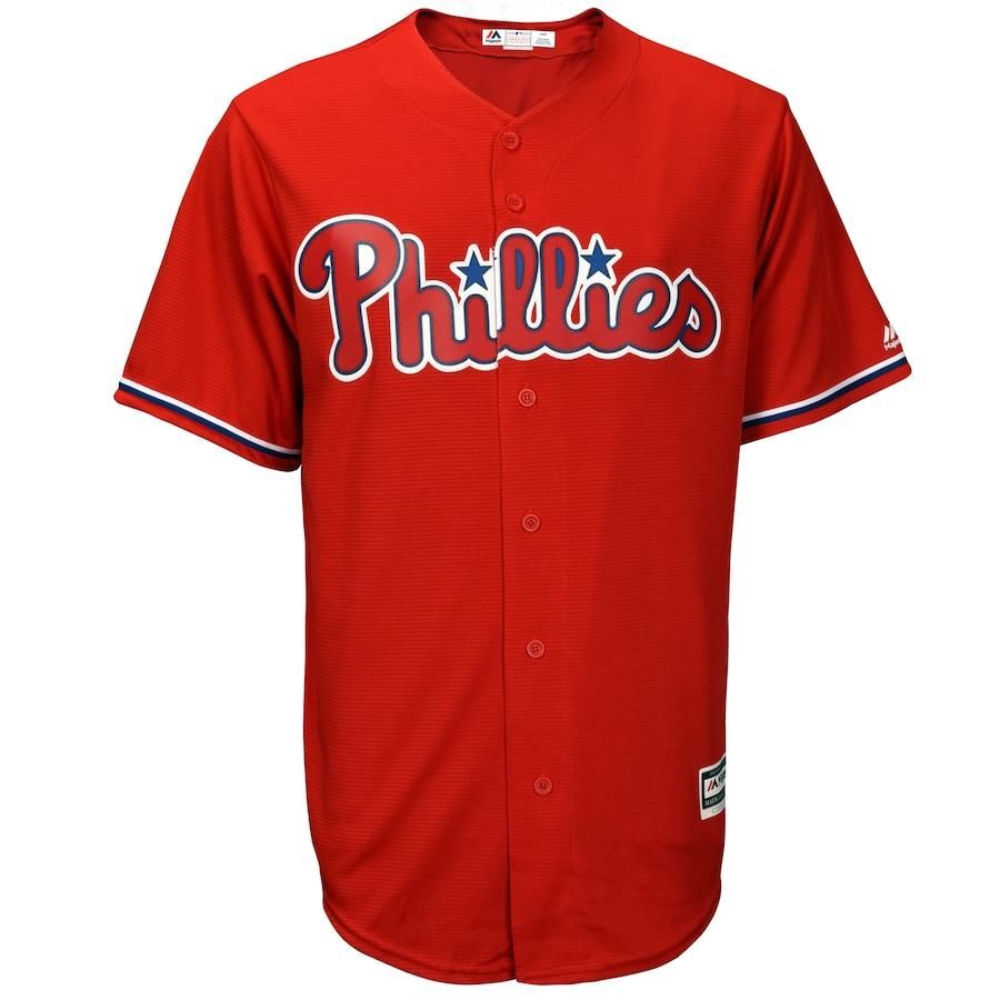 Maikel Franco Philadelphia Phillies Majestic Official Cool Base Player Jersey - Scarlet - Friend Lounge Store - Shop for All Things Jerseys Sports - PersonalJerseys