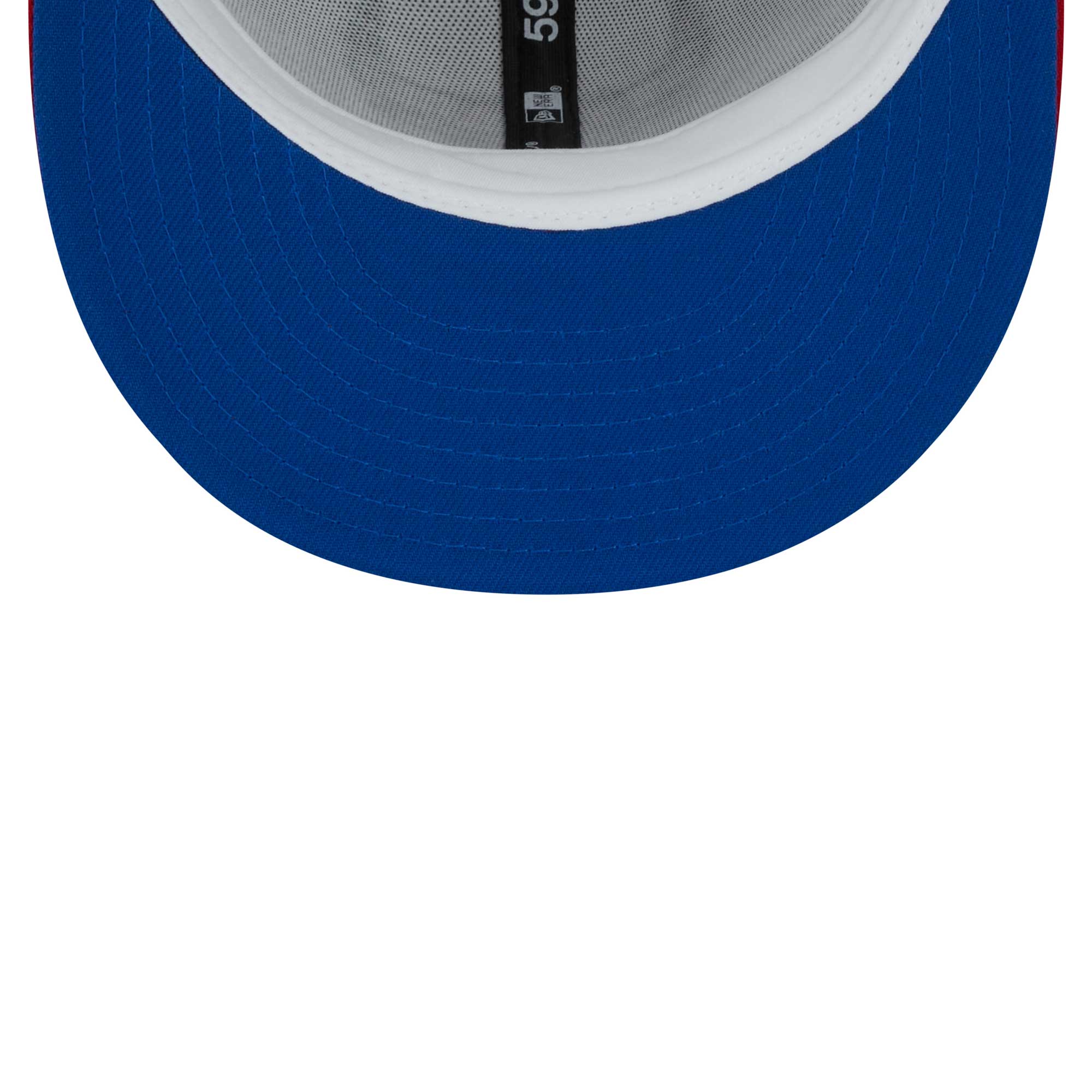 Chicago Bulls New Era 59FIFTY Fitted Hat - White/Red - PersonalJerseys