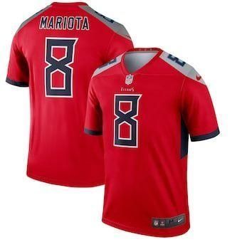 Marcus Mariota Tennessee Titans Inverted Legend Jersey - Red - Friend Lounge Store - Shop for All Things Jerseys Sports - PersonalJerseys