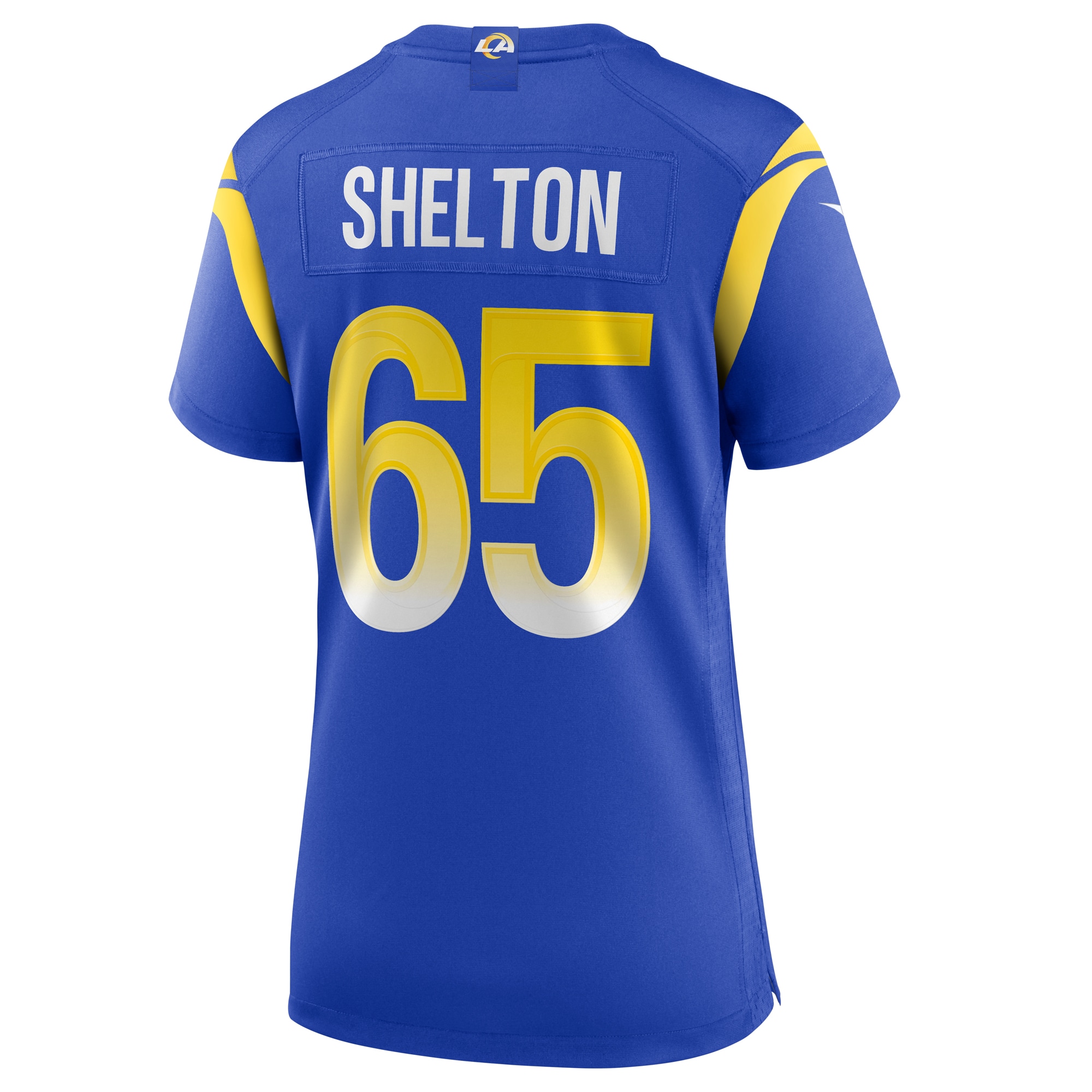 Los Angeles Rams Coleman Shelton Royal Game Jersey for Youth Women Men - Friend Lounge Store - Shop for All Things Jerseys Sports - PersonalJerseys