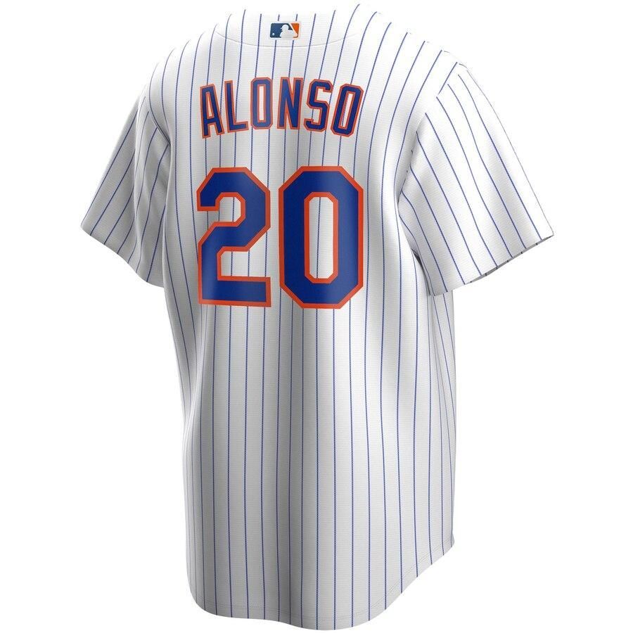 Pete Alonso New York Mets Home 2020 Player Jersey – White - Friend Lounge Store - Shop for All Things Jerseys Sports - PersonalJerseys