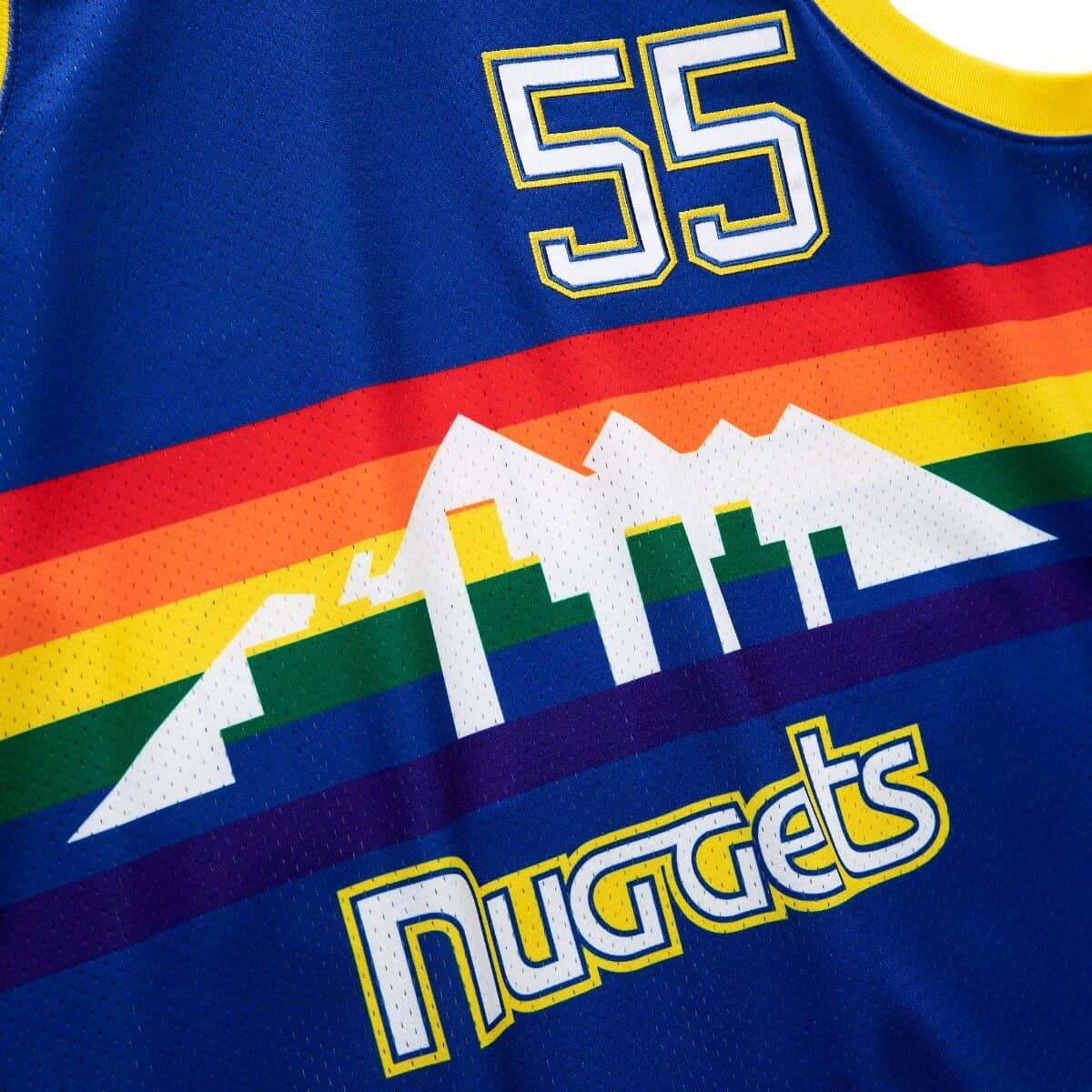 Authentic Jersey Denver Nuggets 1991-92 Dikembe Mutombo - PersonalJerseys