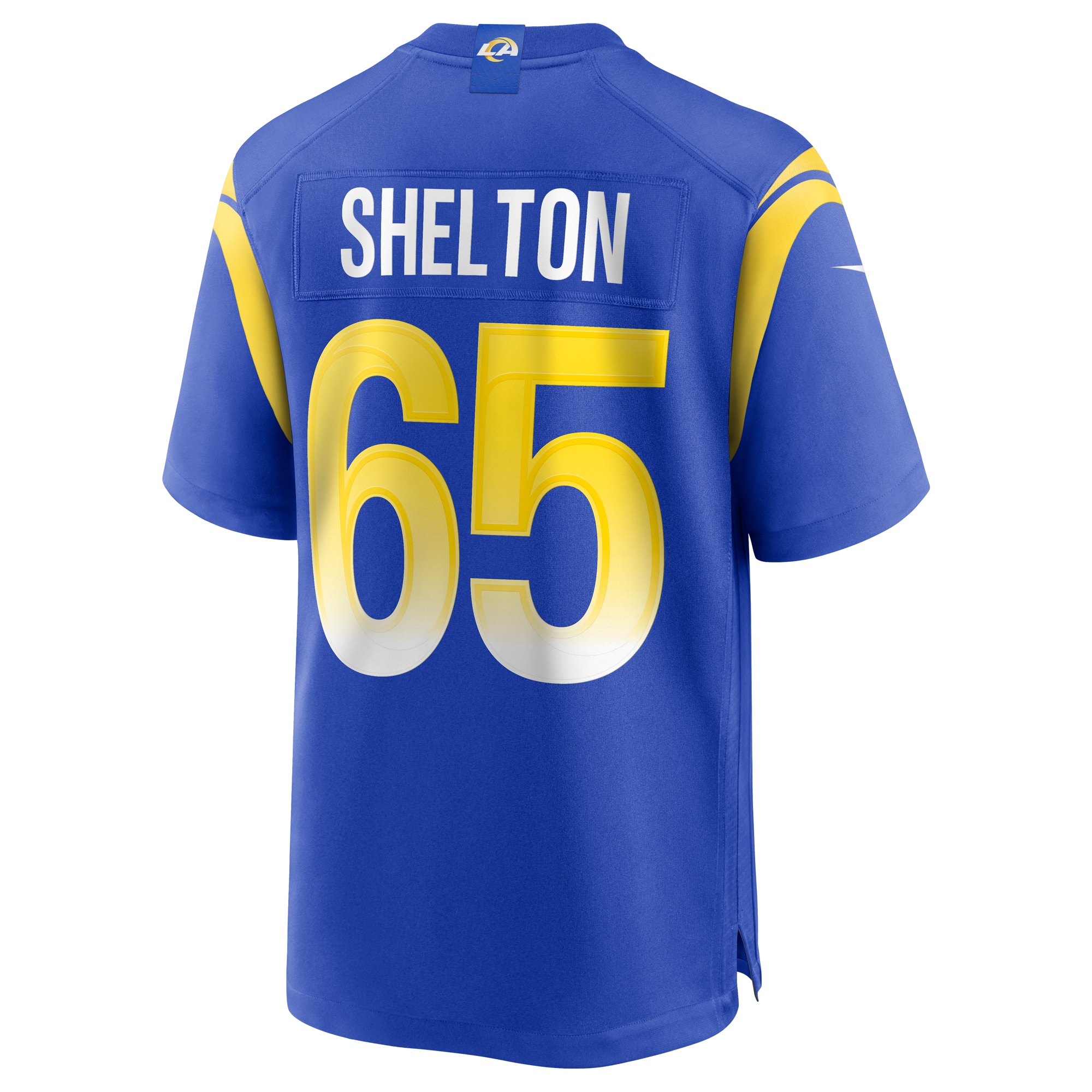 Los Angeles Rams Coleman Shelton Royal Game Jersey for Youth Women Men - Friend Lounge Store - Shop for All Things Jerseys Sports - PersonalJerseys