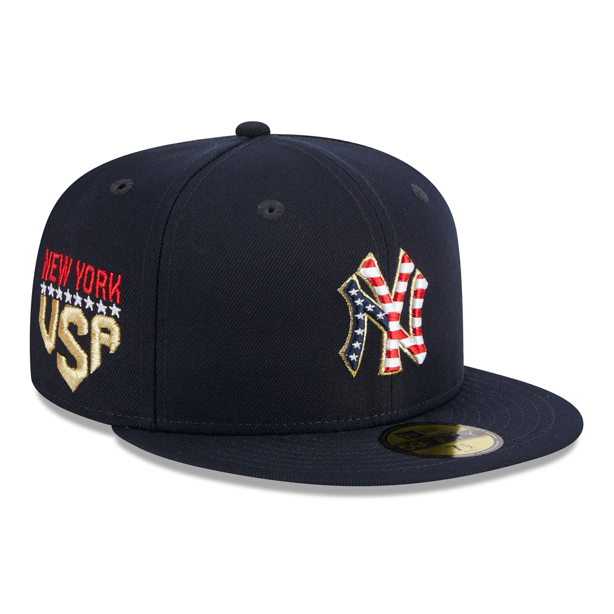New York Yankees New Era 2023 Fourth of July 59FIFTY Fitted Hat - Navy - PersonalJerseys