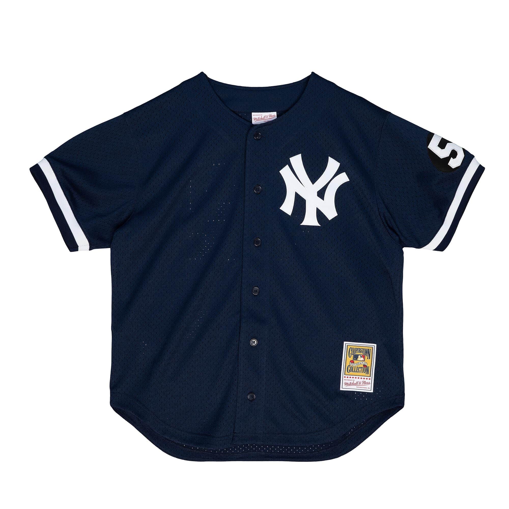 Authentic Mariano Rivera New York Yankees 1999 Button Front Jersey - PersonalJerseys