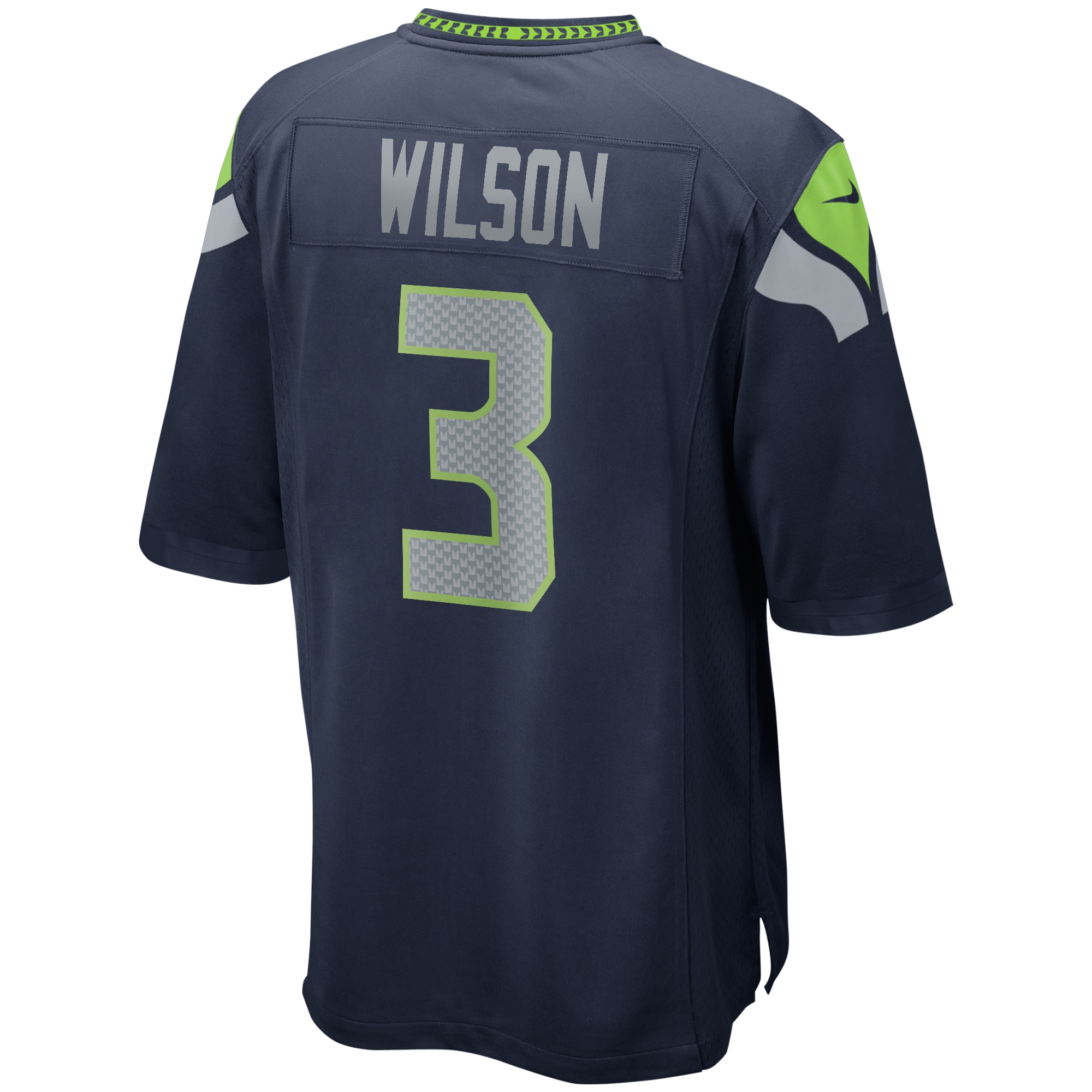 Russell Wilson Seattle Seahawks Nike Game Player Jersey - College Navy - PersonalJerseys