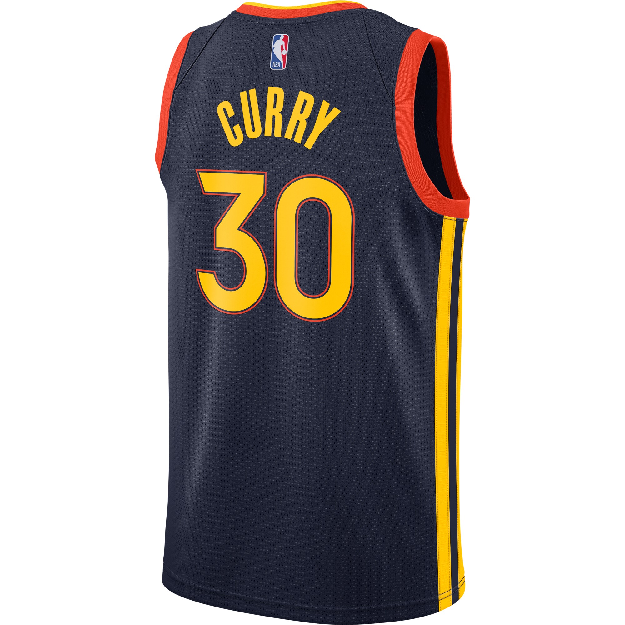 Stephen Curry Golden State Warriors Nike 2020/21 Swingman Player Jersey Navy - City Edition - PersonalJerseys