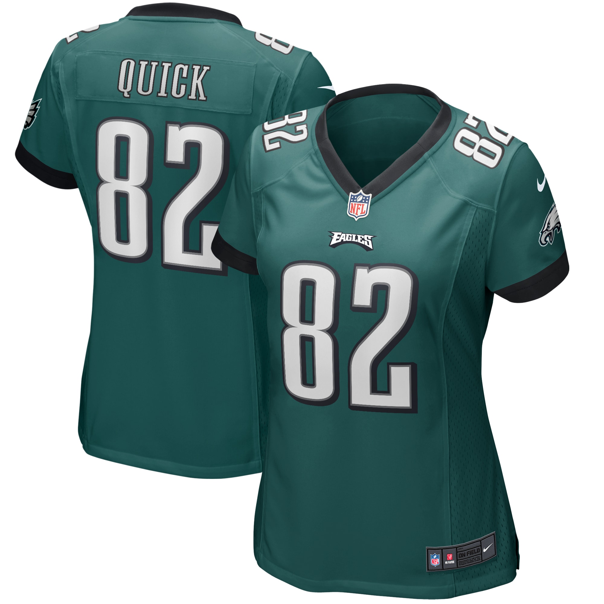 Philadelphia Eagles Mike Quick Midnight Green Game Retired Player Jersey for Youth Women Men - Friend Lounge Store - Shop for All Things Jerseys Sports - PersonalJerseys
