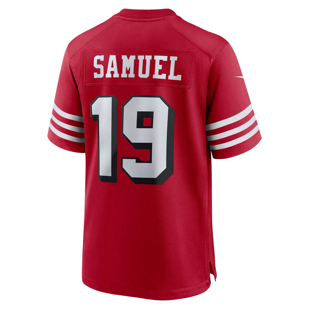 Men's San Francisco 49ers Deebo Samuel Alternate Game Jersey Scarlet - PersonalJerseys
