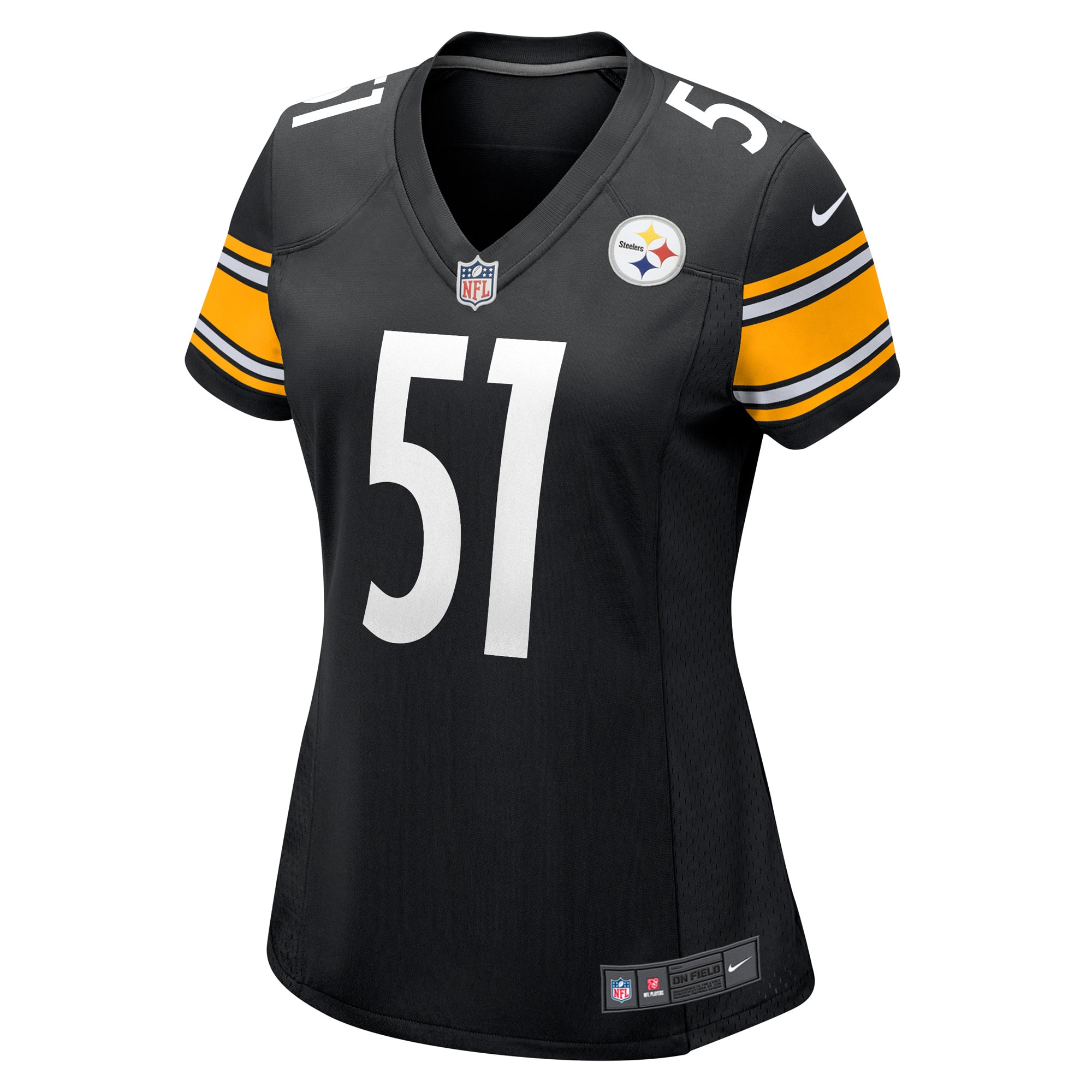 Myles Jack Pittsburgh Steelers Nike Women's Game Player Jersey - Black - PersonalJerseys
