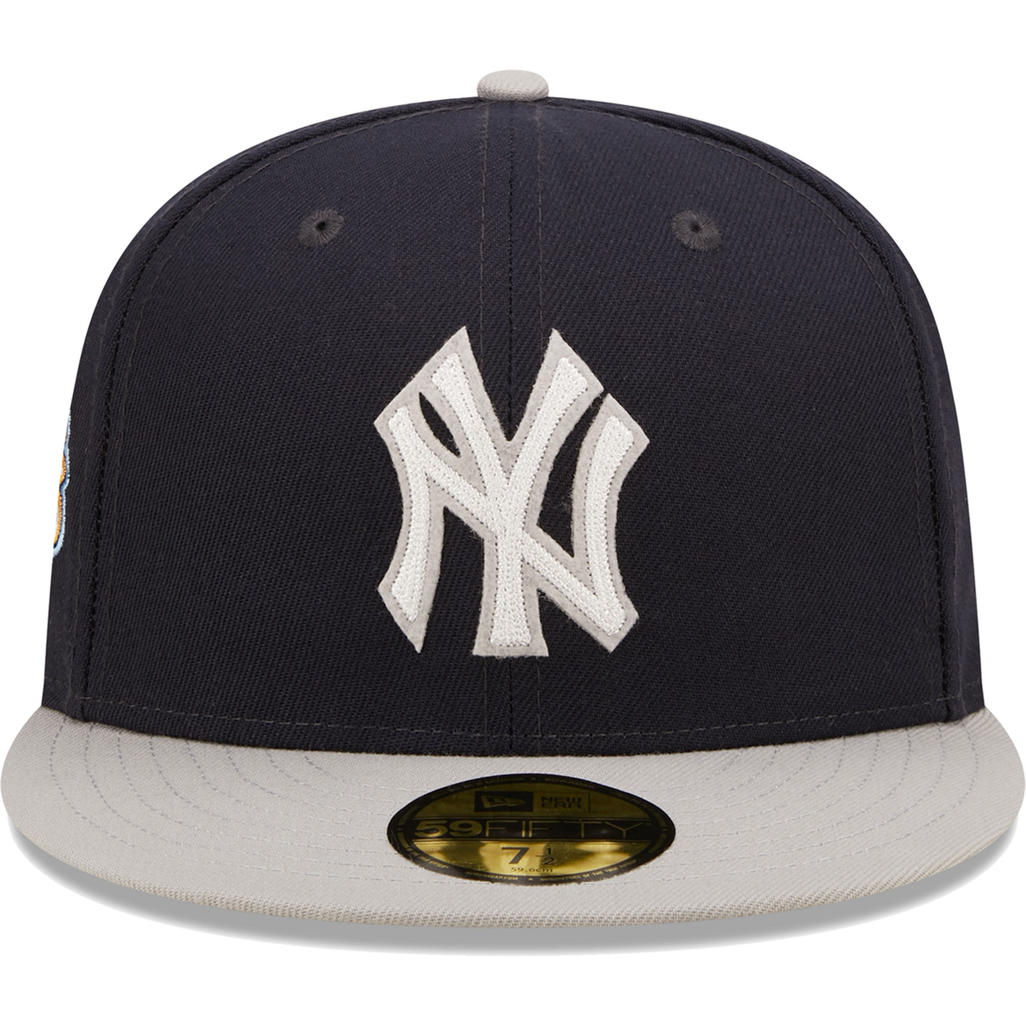 New York Yankees New Era 2009 World Series Champions  Letterman 59FIFTY Fitted Hat - Navy/Gray - PersonalJerseys