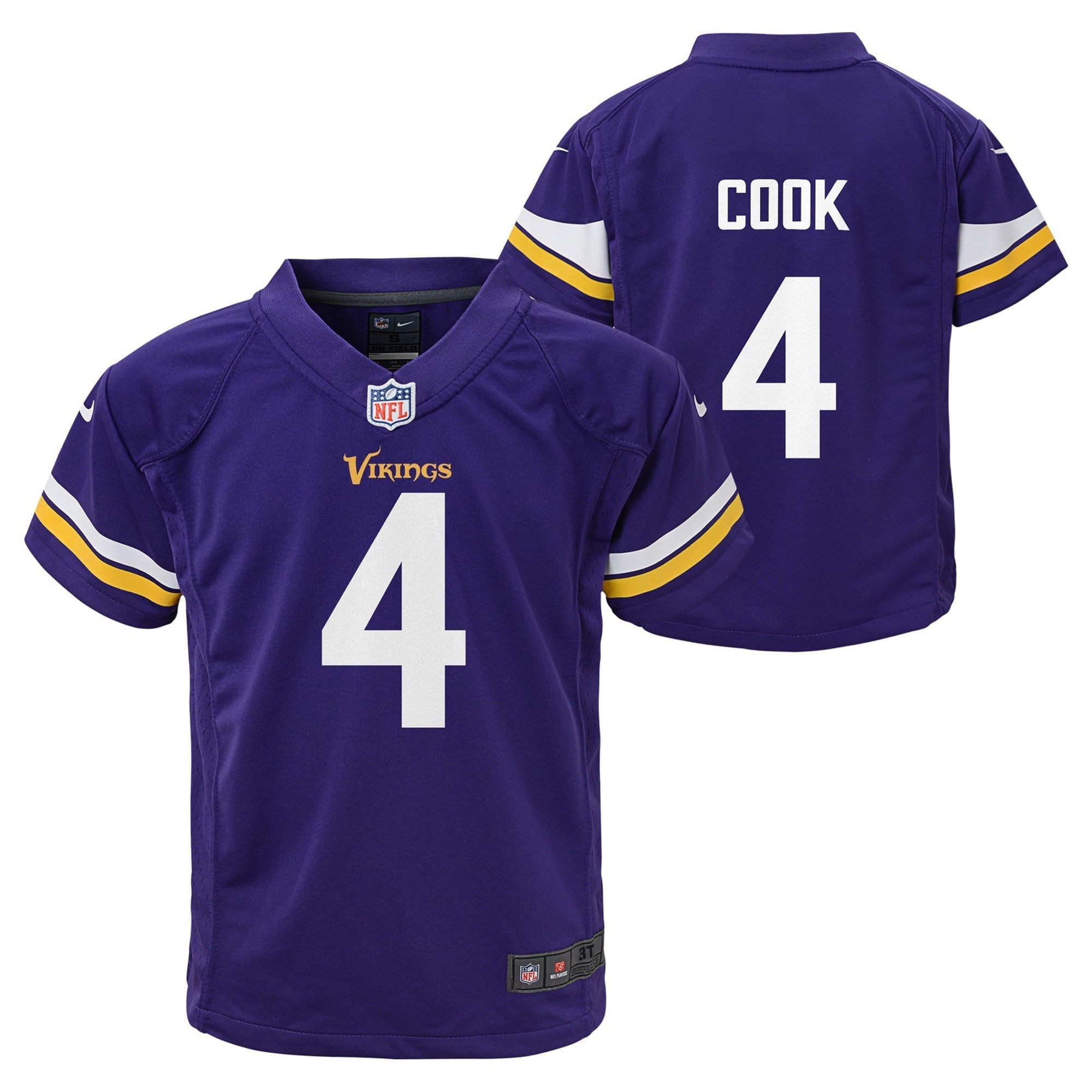 Toddler Nike Dalvin Cook Purple Minnesota Vikings Game Jersey - PersonalJerseys