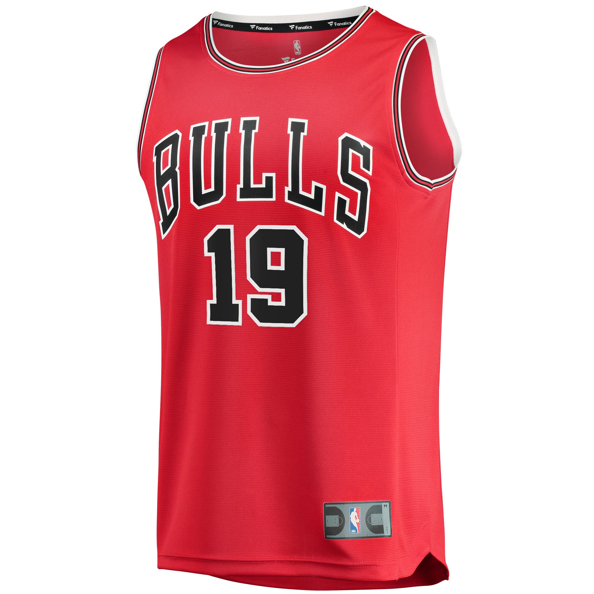 Marko Simonovic Chicago Bulls Fanatics Branded 2021/22 Fast Break Replica Jersey - Icon Edition - Red - PersonalJerseys