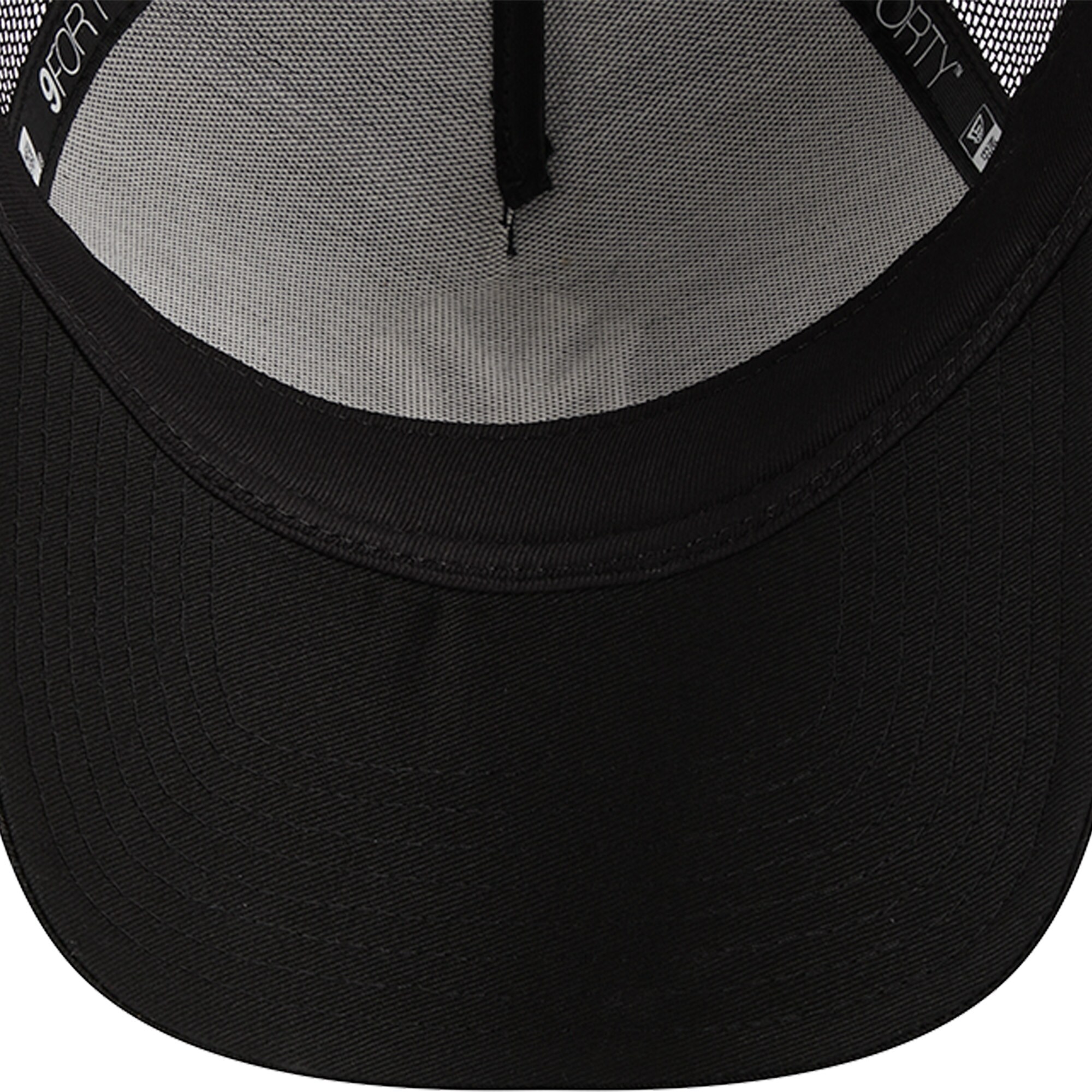 New York Yankees New Era A-Frame 9FORTY Trucker Adjustable Hat - Black - PersonalJerseys