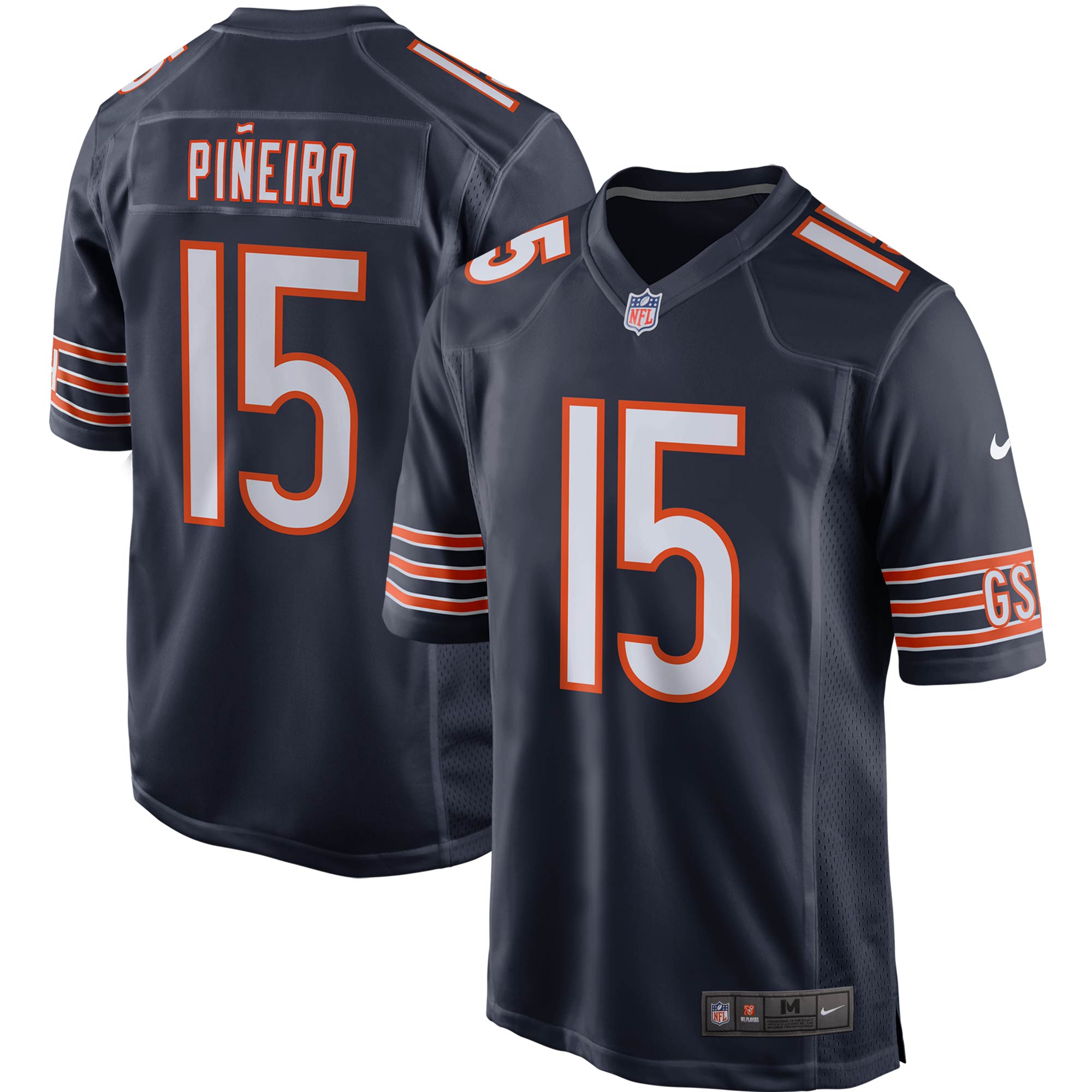 Eddy Pineiro Chicago Bears Nike Game Player Jersey - Navy - PersonalJerseys