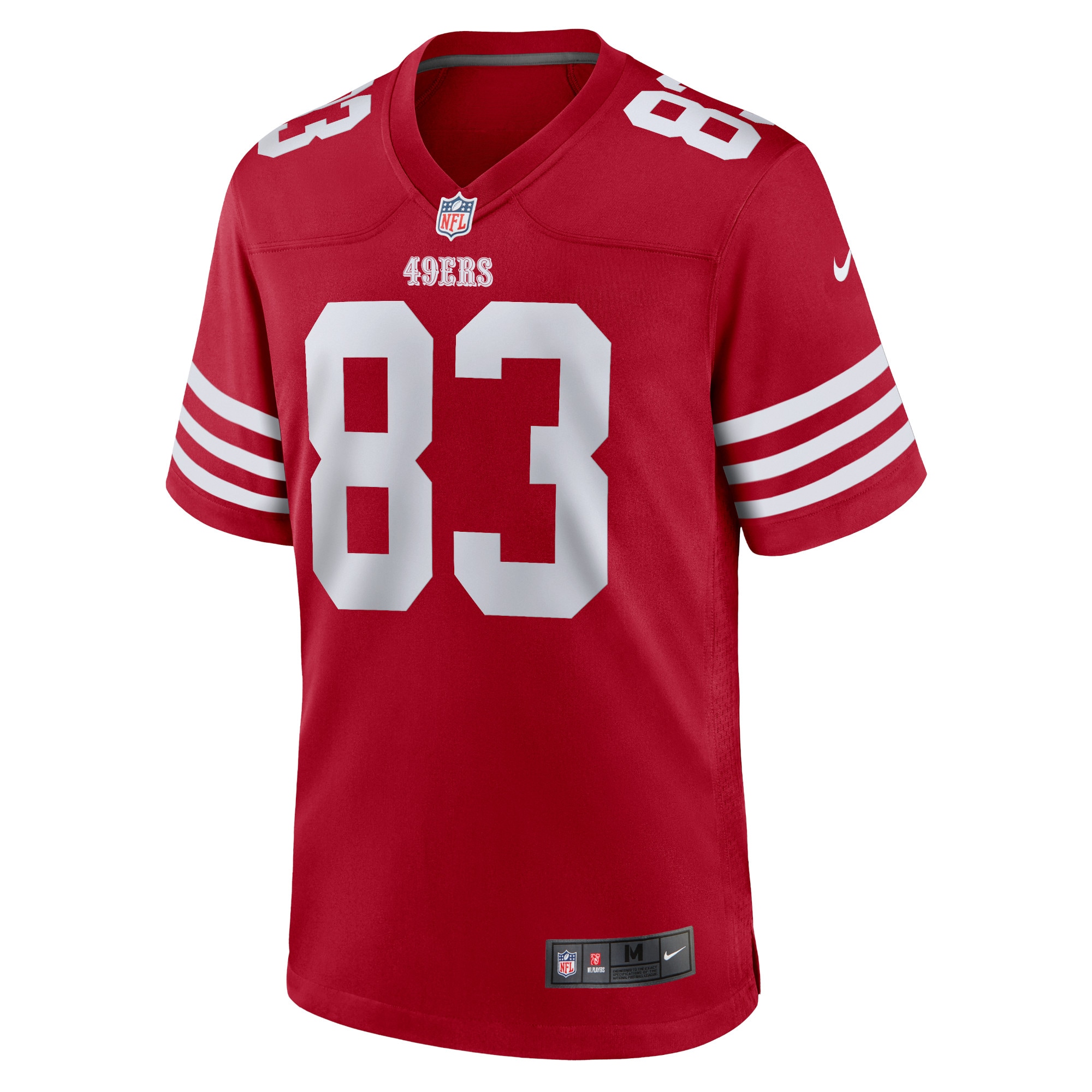 Dazz Newsome San Francisco 49ers Nike Home Game Player Jersey - Scarlet - PersonalJerseys