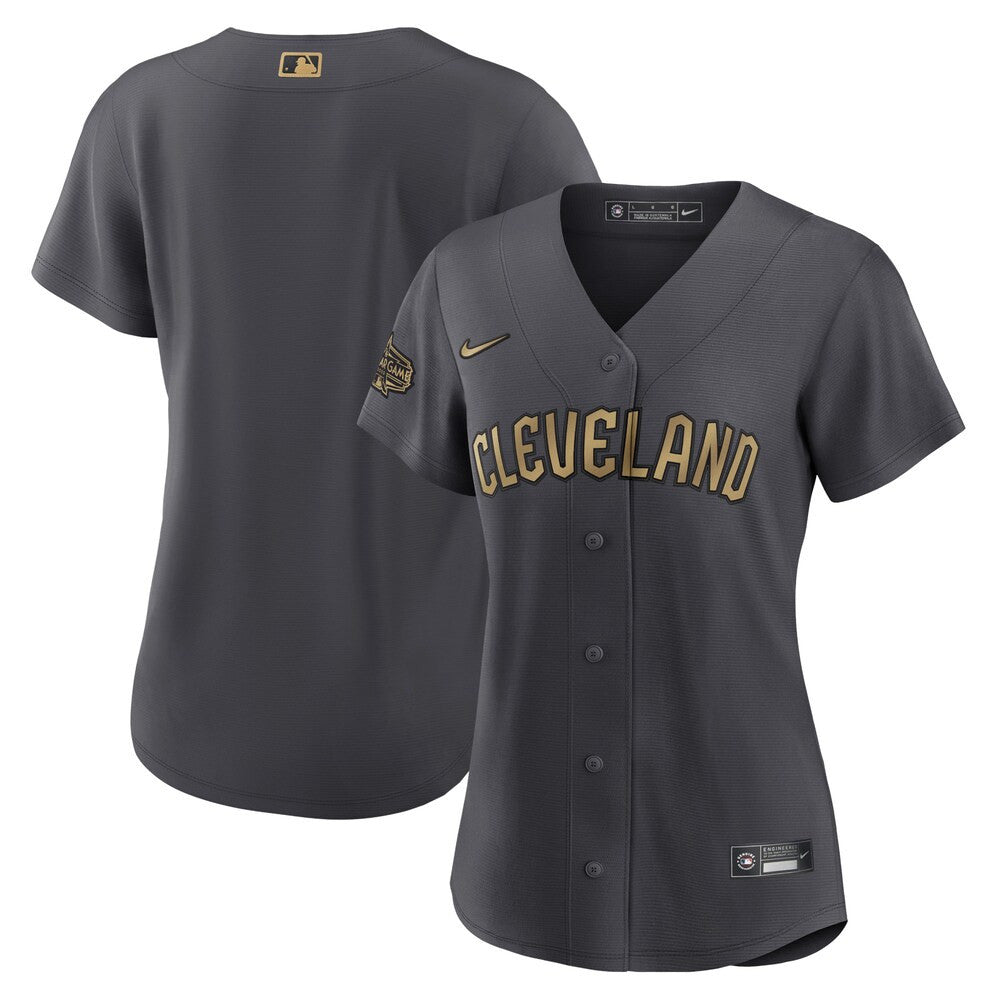 MLB Women's Cleveland Guardians Charcoal 2022 MLB All-Star Game Replica Blank Jersey - Friend Lounge Store - Shop for All Things Jerseys Sports - PersonalJerseys
