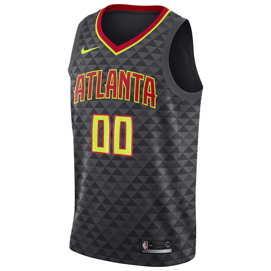 Atlanta Hawks Swingman Custom Jersey Black - Icon Edition - Friend Lounge Store - Shop for All Things Jerseys Sports - PersonalJerseys