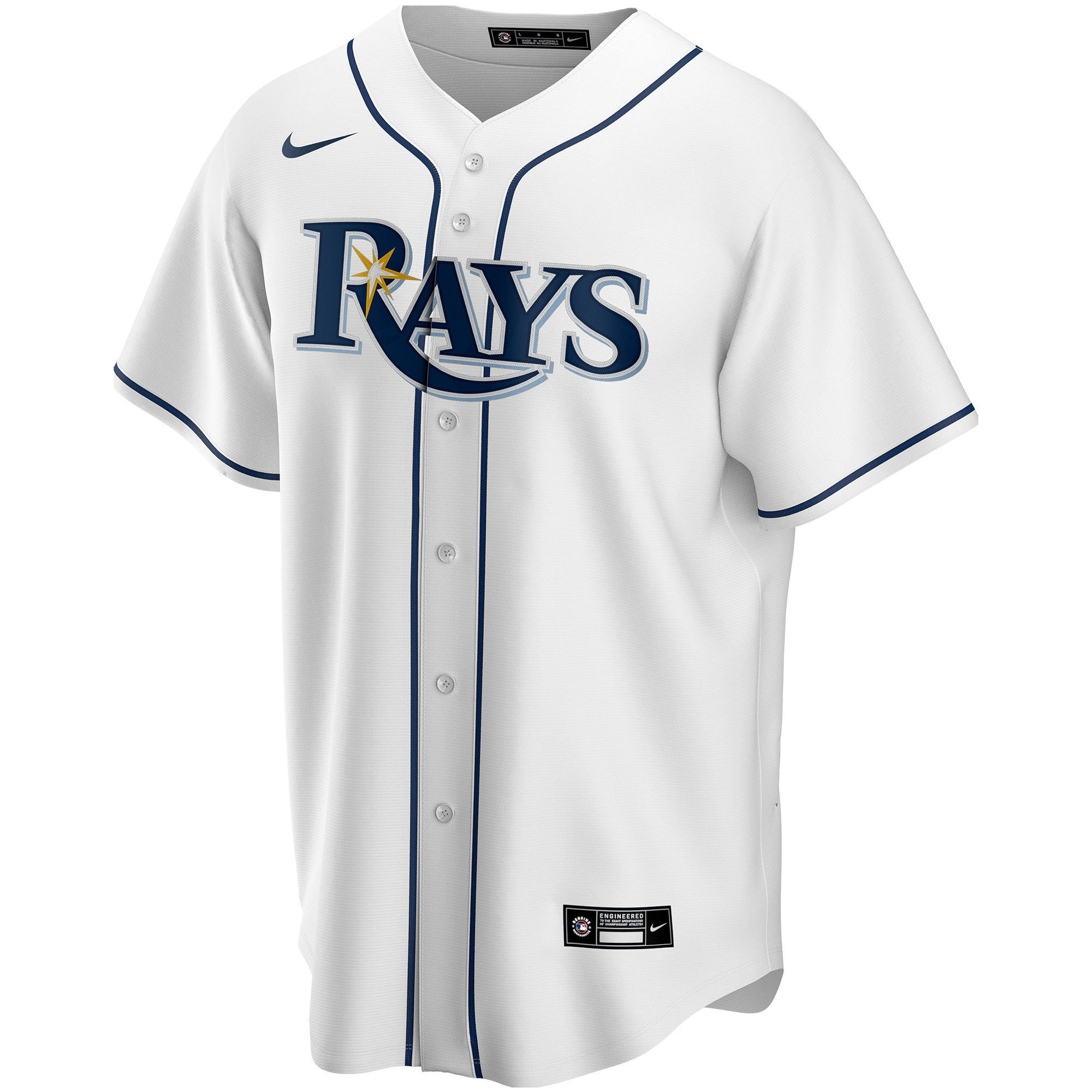 Tampa Bay Rays Nike Home Pick-A-Player Retired Roster Replica Jersey - White - PersonalJerseys