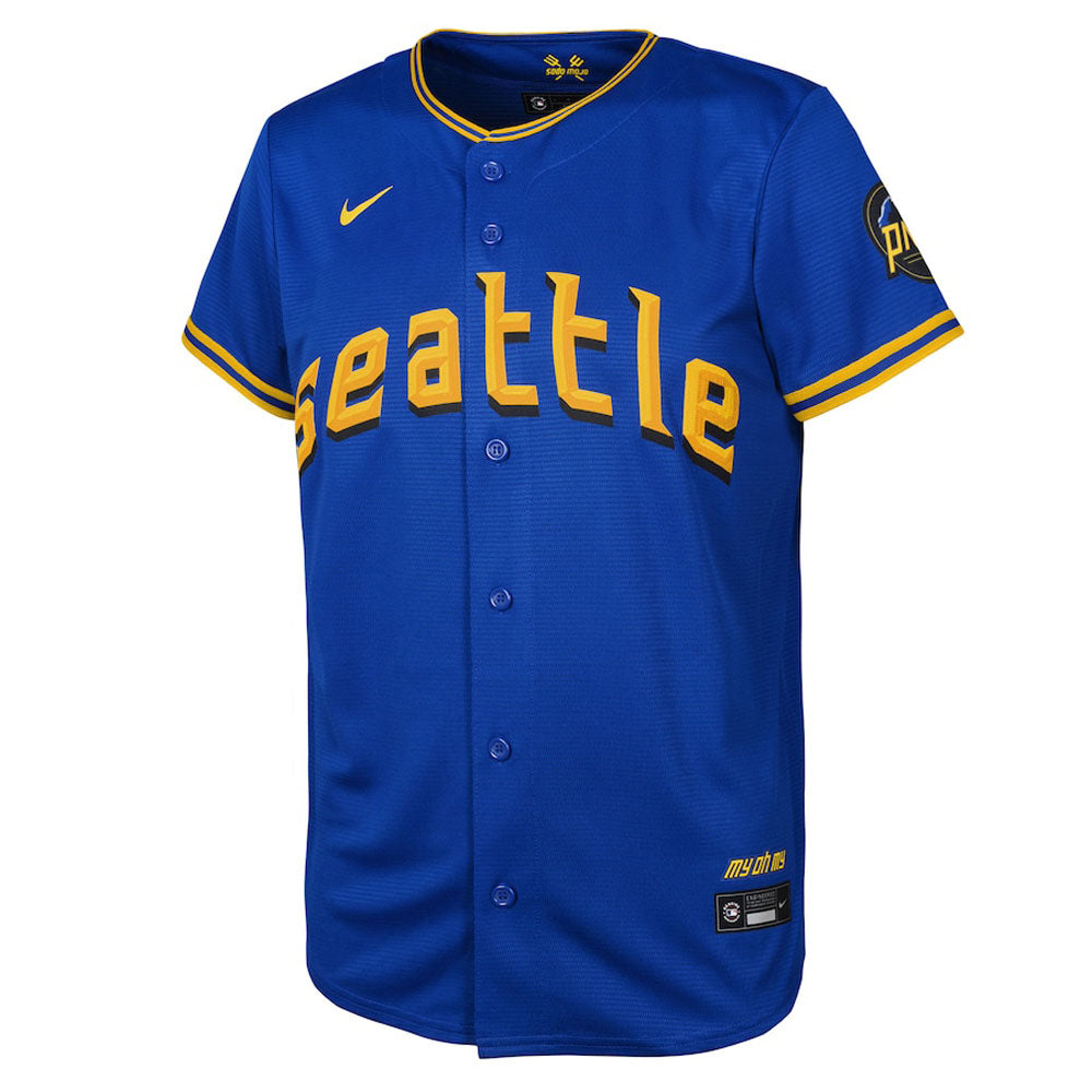 Youth Seattle Mariners Ken Griffey Jr. 2023 City Connect Replica Jersey - Royal - Sports Wear Jersey - PersonalJerseys