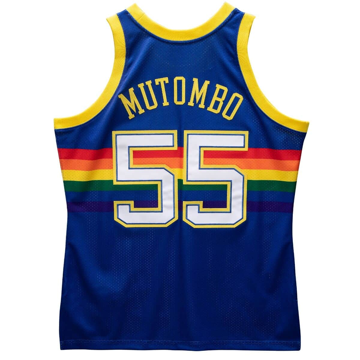 Authentic Jersey Denver Nuggets 1991-92 Dikembe Mutombo - PersonalJerseys