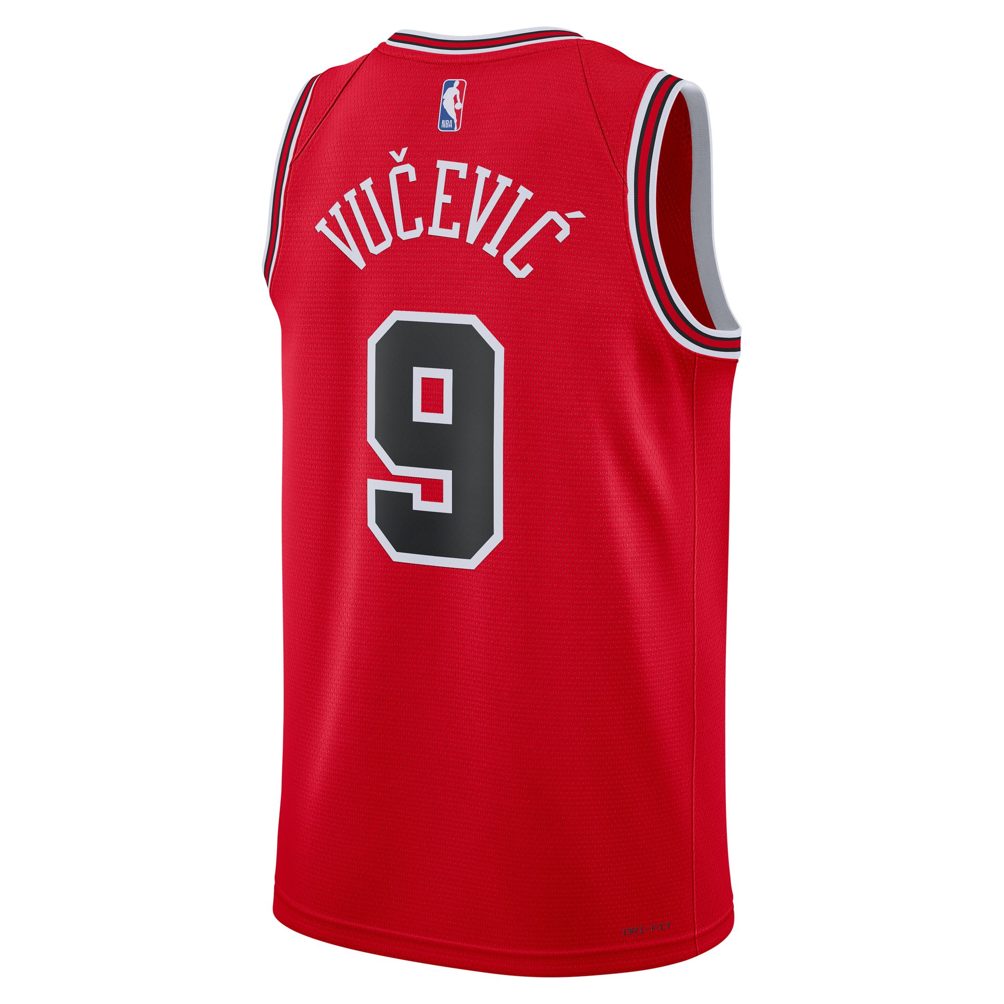 Nikola Vucevic Chicago Bulls Nike Unisex Swingman Jersey - Association Edition - Red - PersonalJerseys