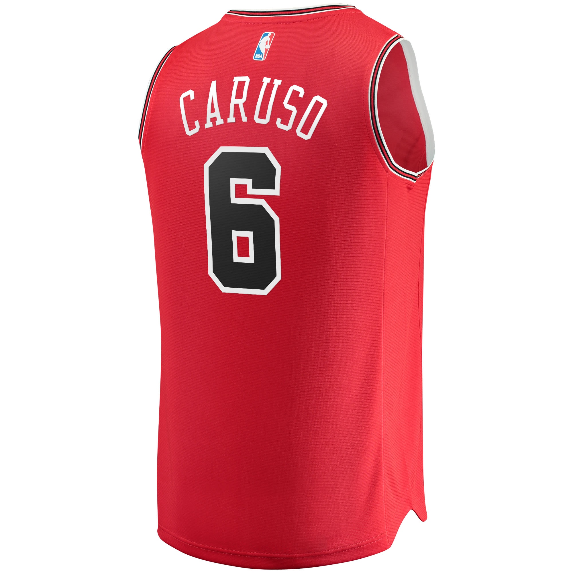 Alex Caruso Chicago Bulls Fanatics Branded 2021/22 Fast Break Replica Jersey - Icon Edition - Red - PersonalJerseys