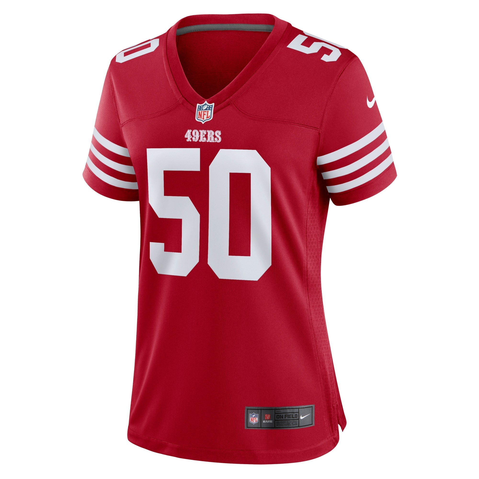 Women's Nike Jalen Graham Scarlet San Francisco 49ers Team Game Jersey - PersonalJerseys
