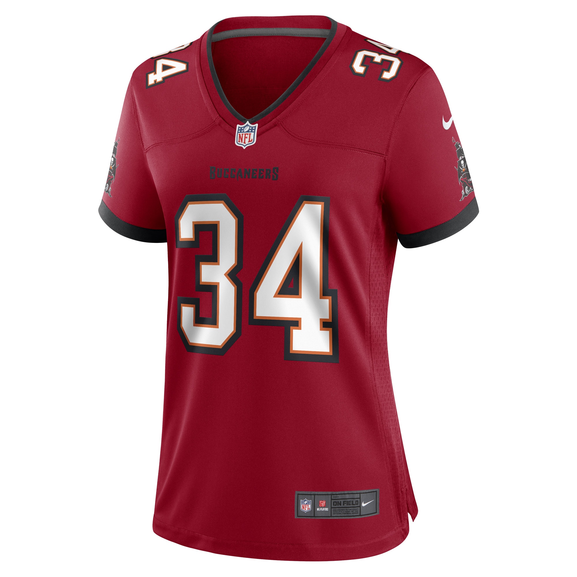 Tampa Bay Buccaneers Nolan Turner Red Game Player Jersey for Youth Women Men - Friend Lounge Store - Shop for All Things Jerseys Sports - PersonalJerseys