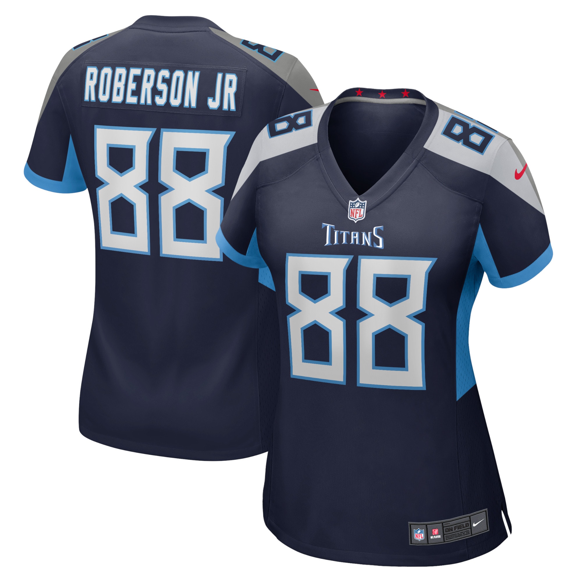 Reggie Roberson Jr. Tennessee Titans Nike Women's Home Game Player Jersey - Navy - PersonalJerseys